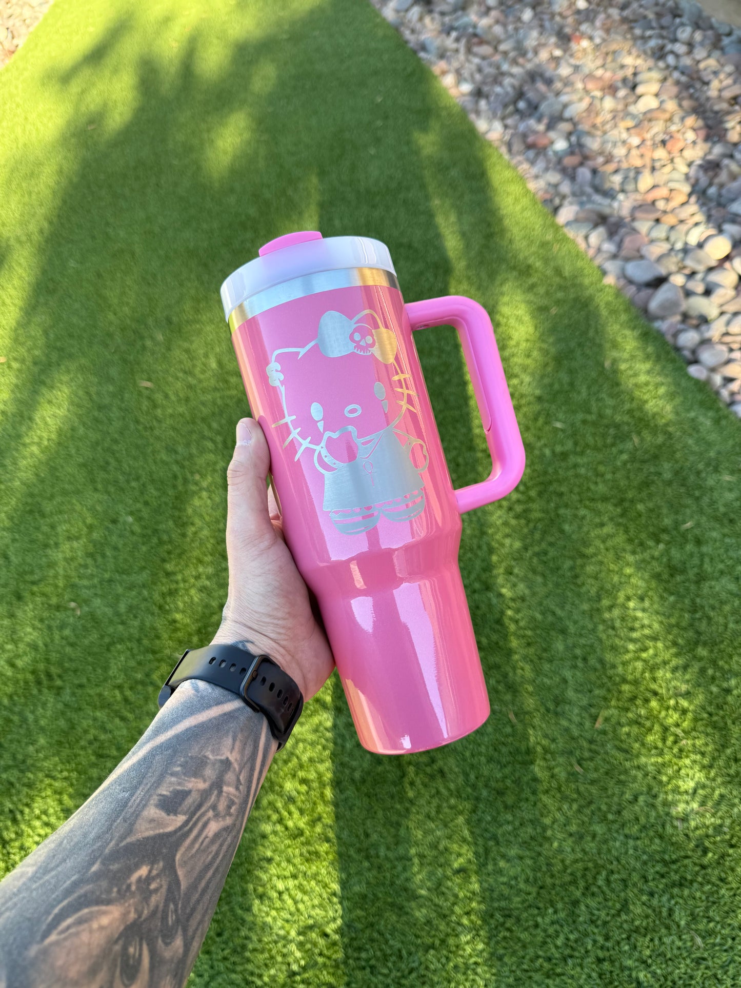Hello Kitty Sparkle Pink Tumbler