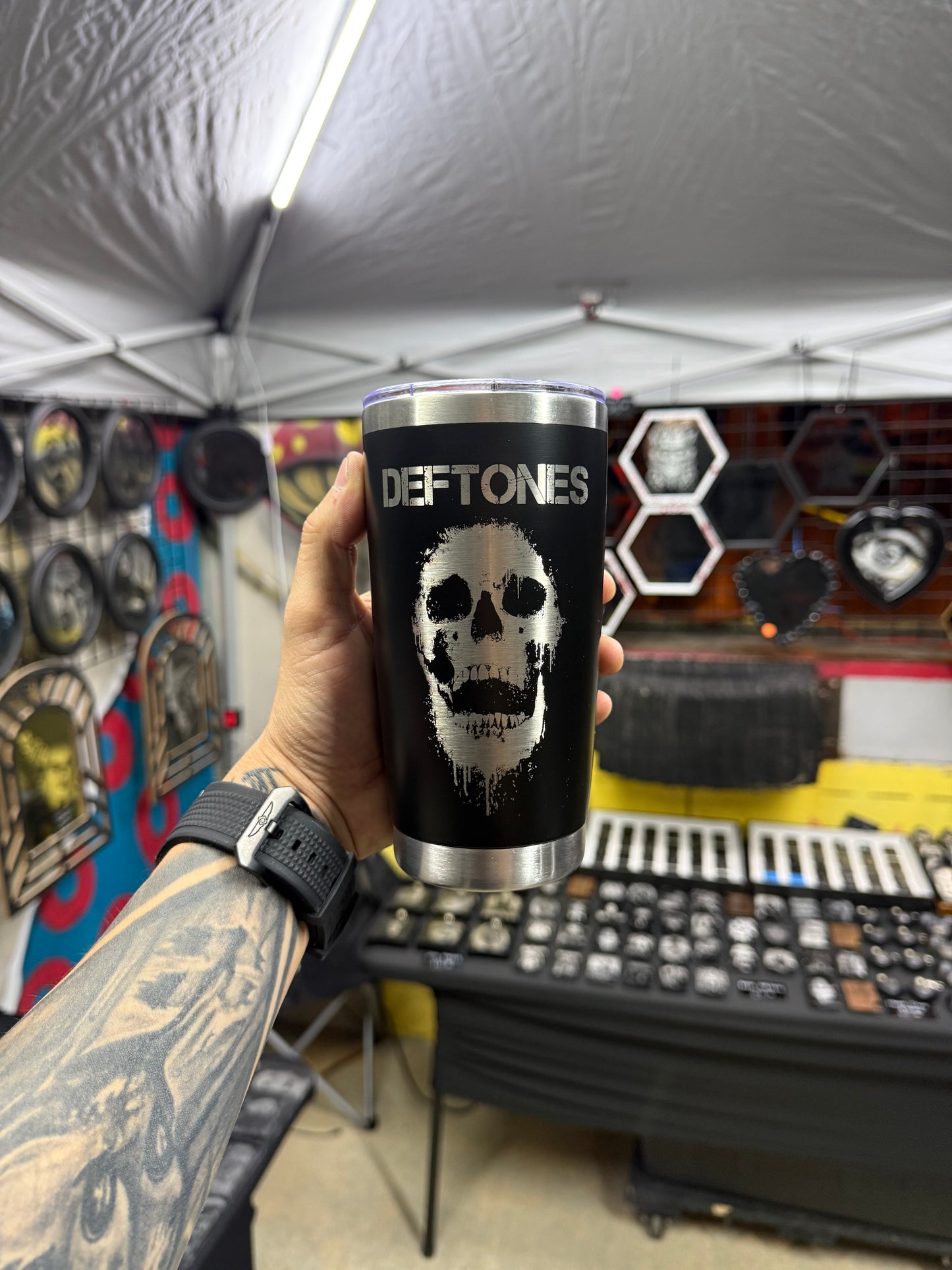 Deftones 20oz tumbler