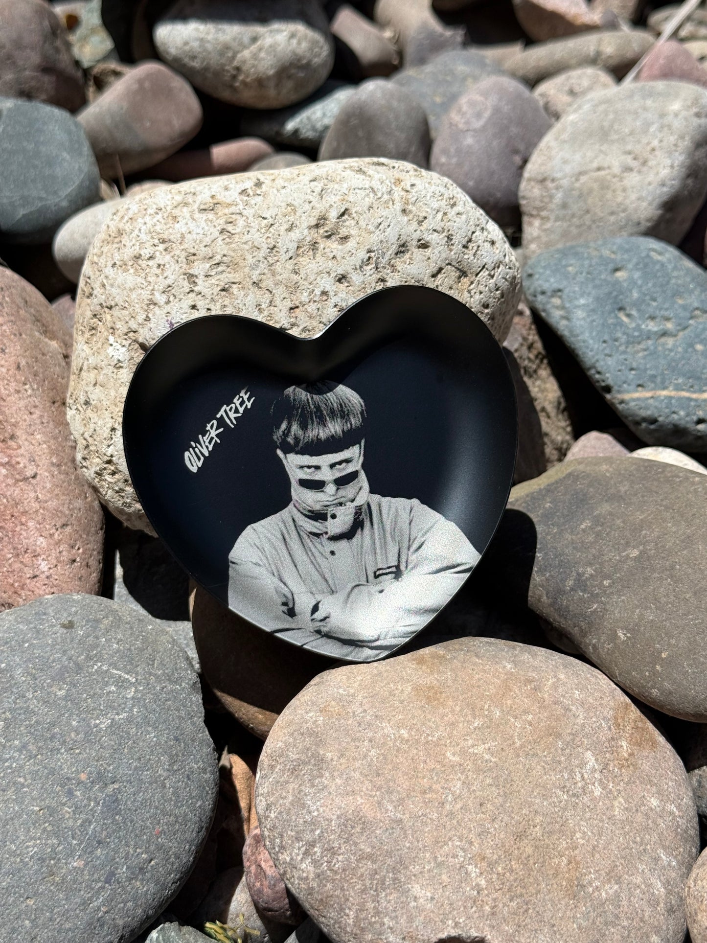 Oliver Tree Stainless Steel heart tray
