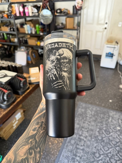 Megadeth 40 Oz Tumbler
