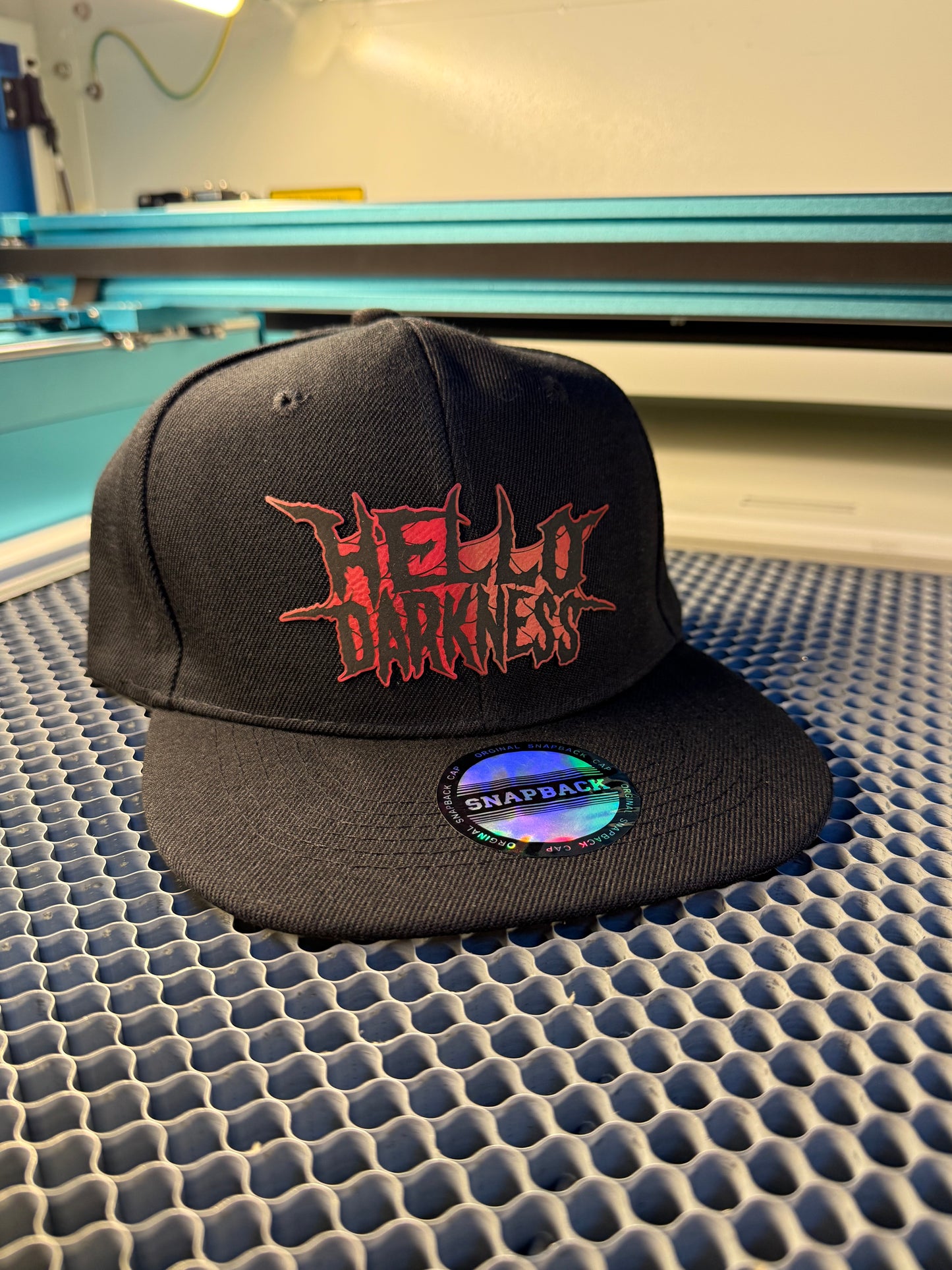 Hello Darkness Creations Snap Back Hat