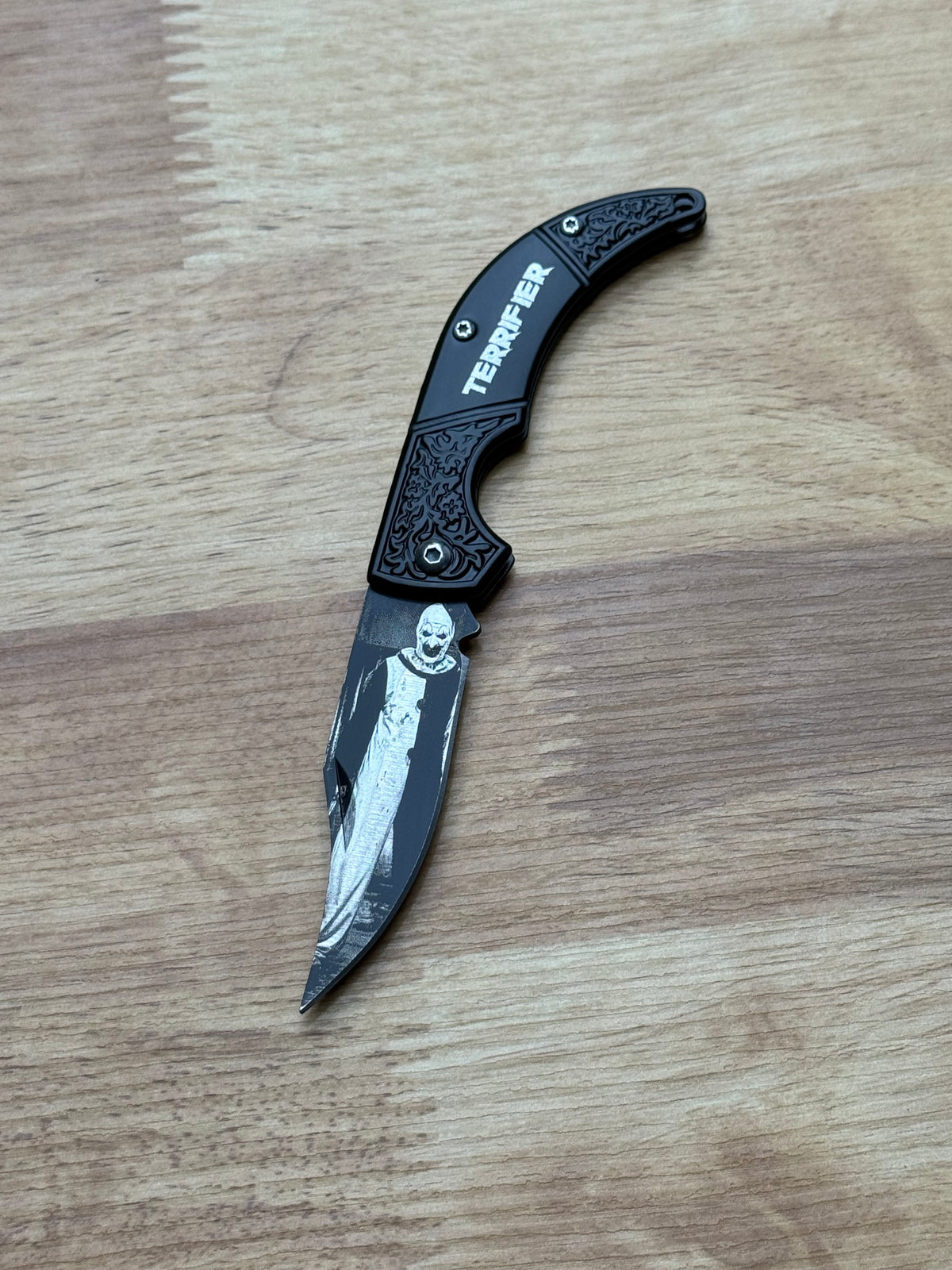 Terrifier Stainless Steel Folding Knife