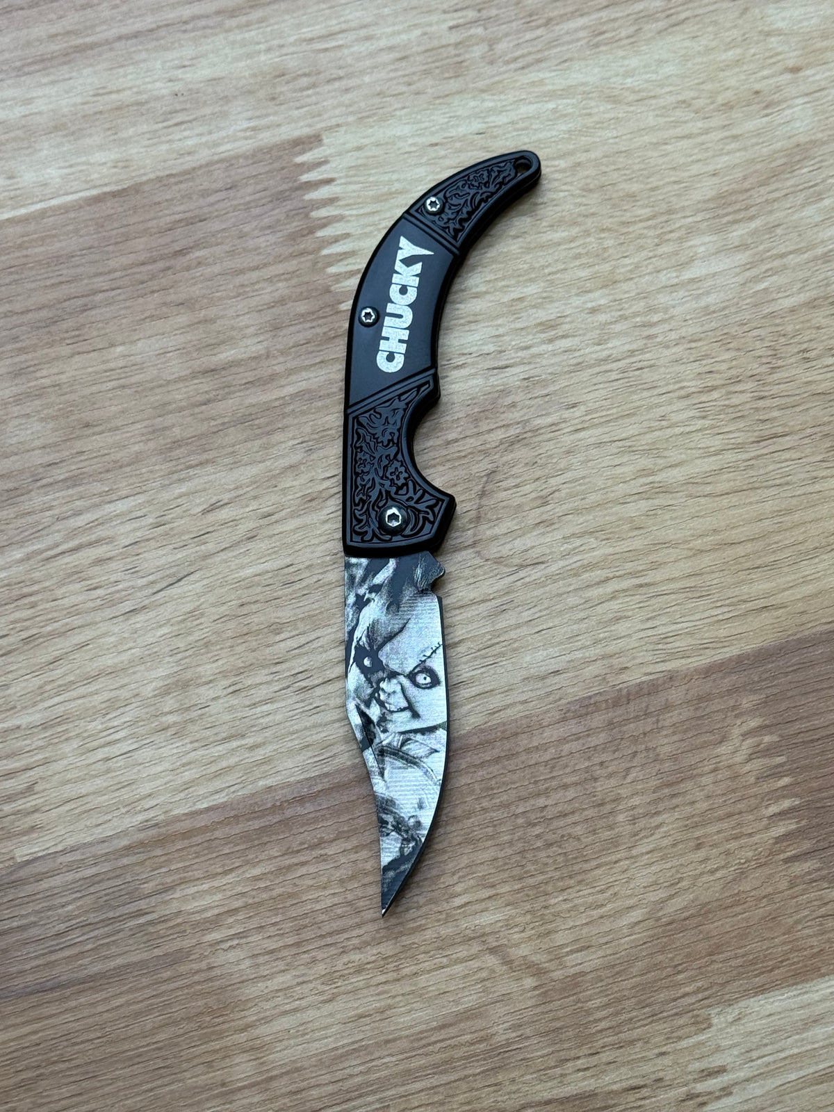 Chucky Stainless Steel Folding Blade