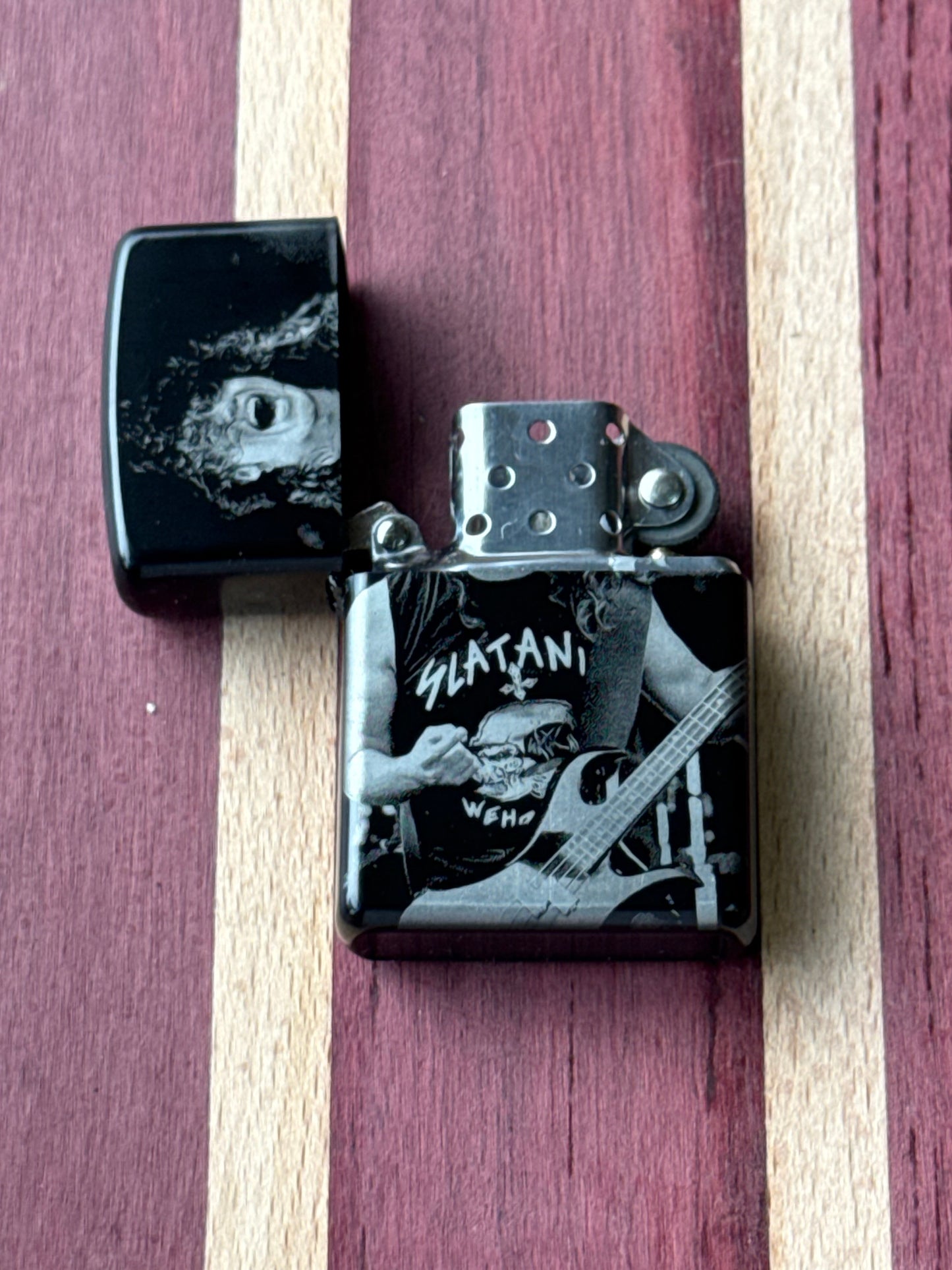 Tom Araya Slayer Zippo Style Lighter