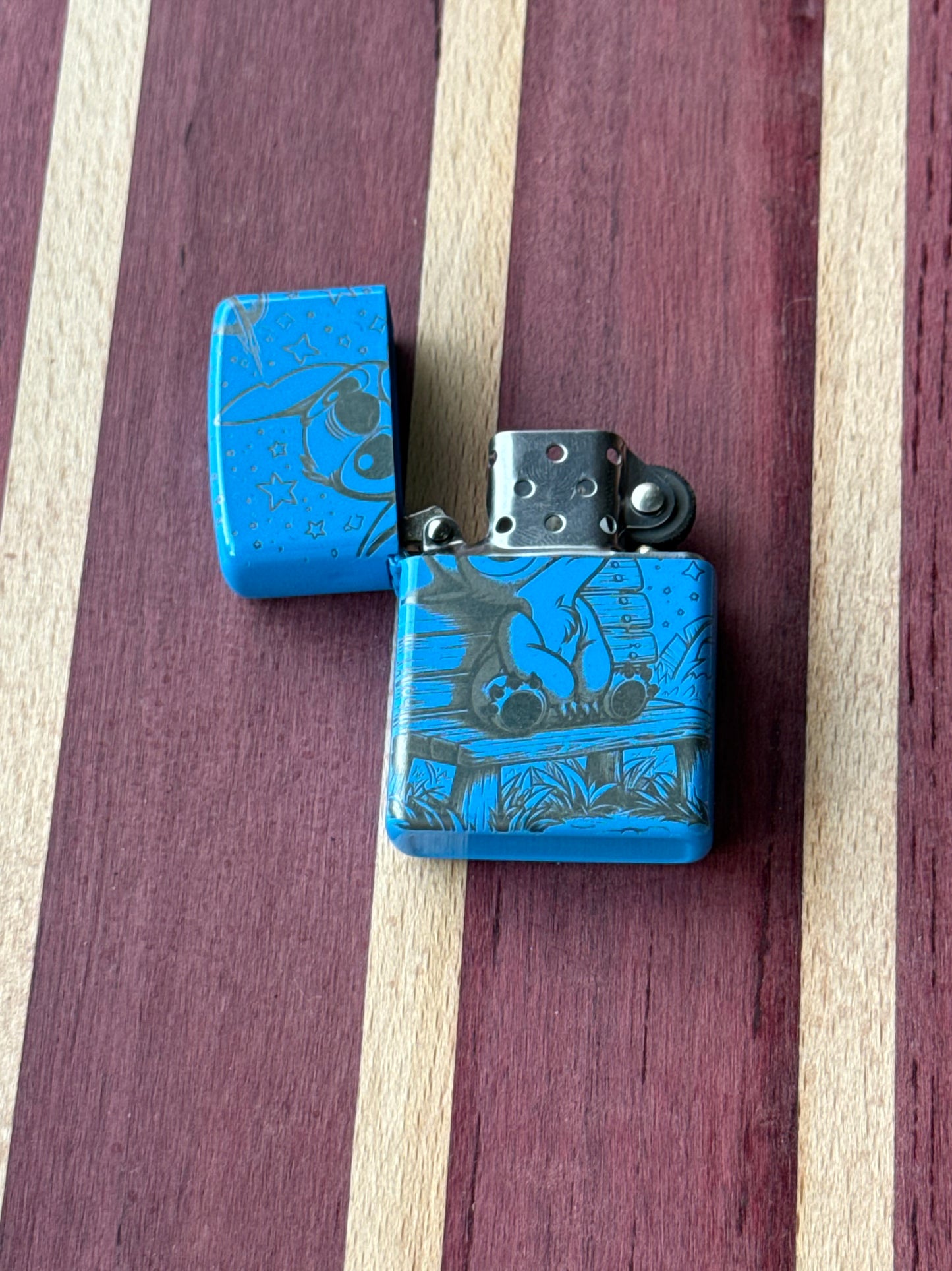 Lilo and stitch zippo style lighter