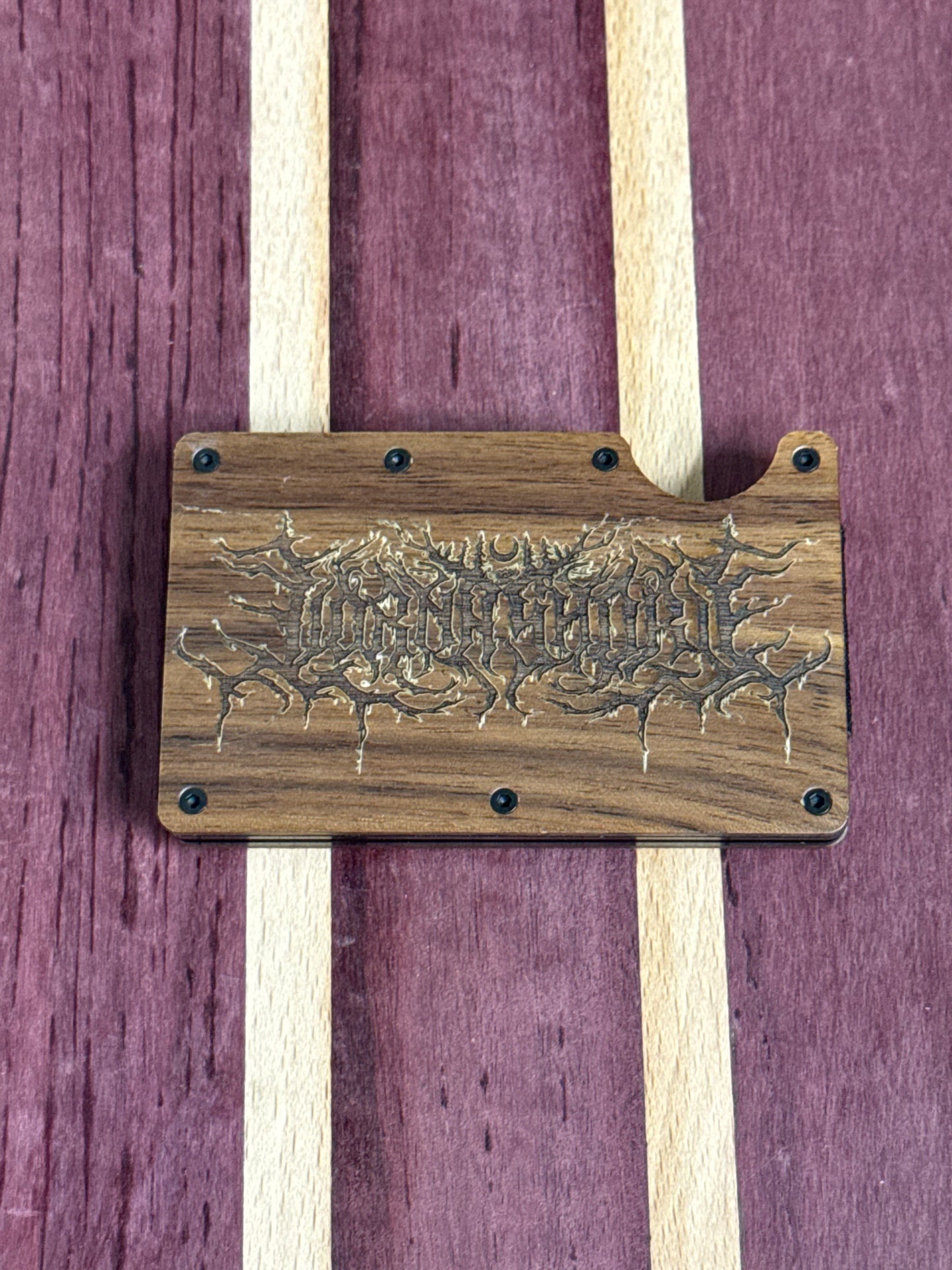 Lorna Shore Wooden RFID Wallet