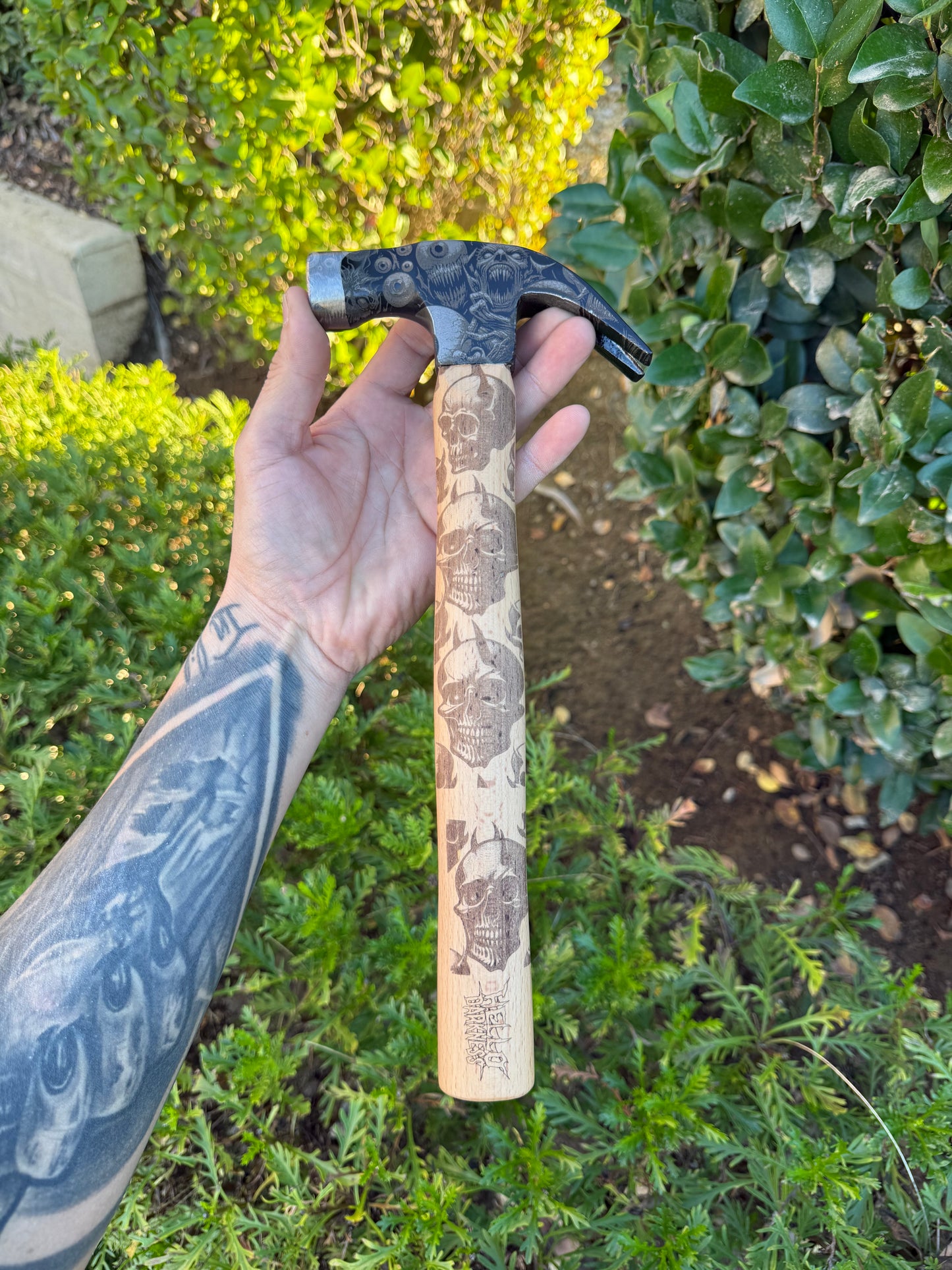 Premiums Laser Engraved Hammer Set