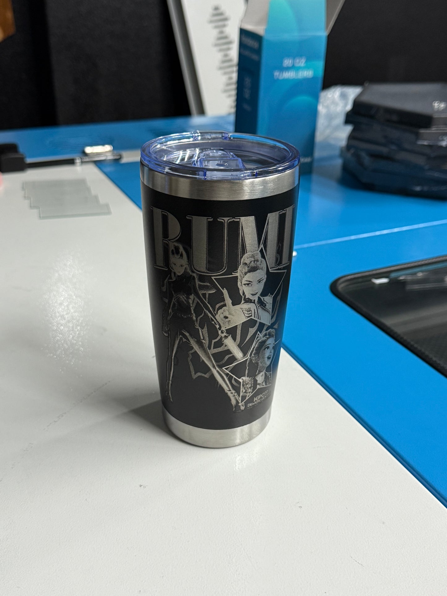 Rumi K-Pop Demon Hunters Tumbler