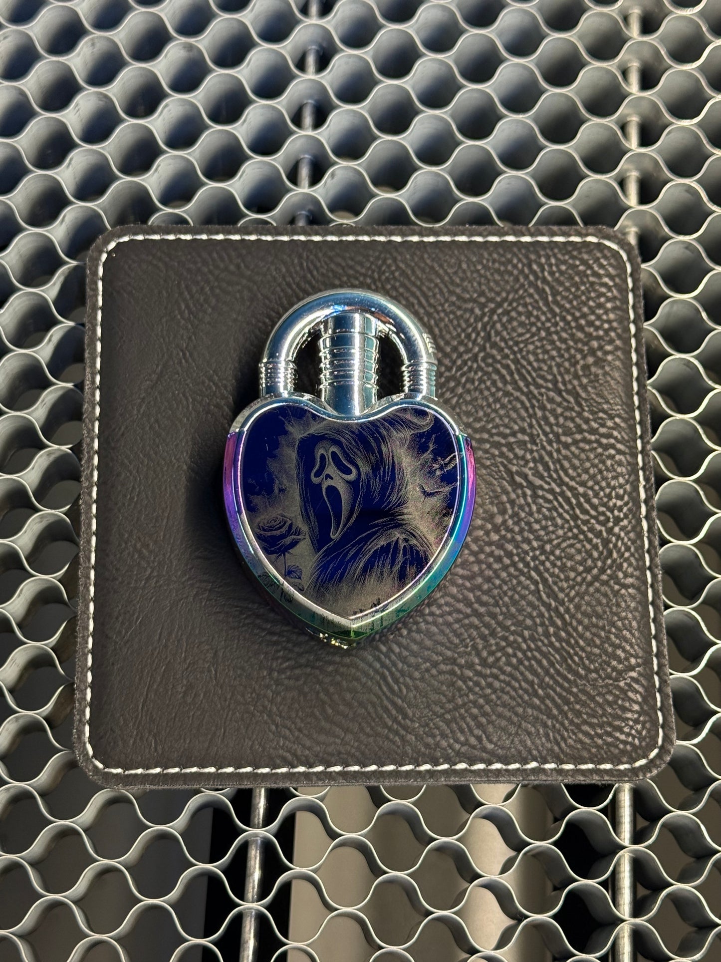 Scream ghost face Stainless Lighter