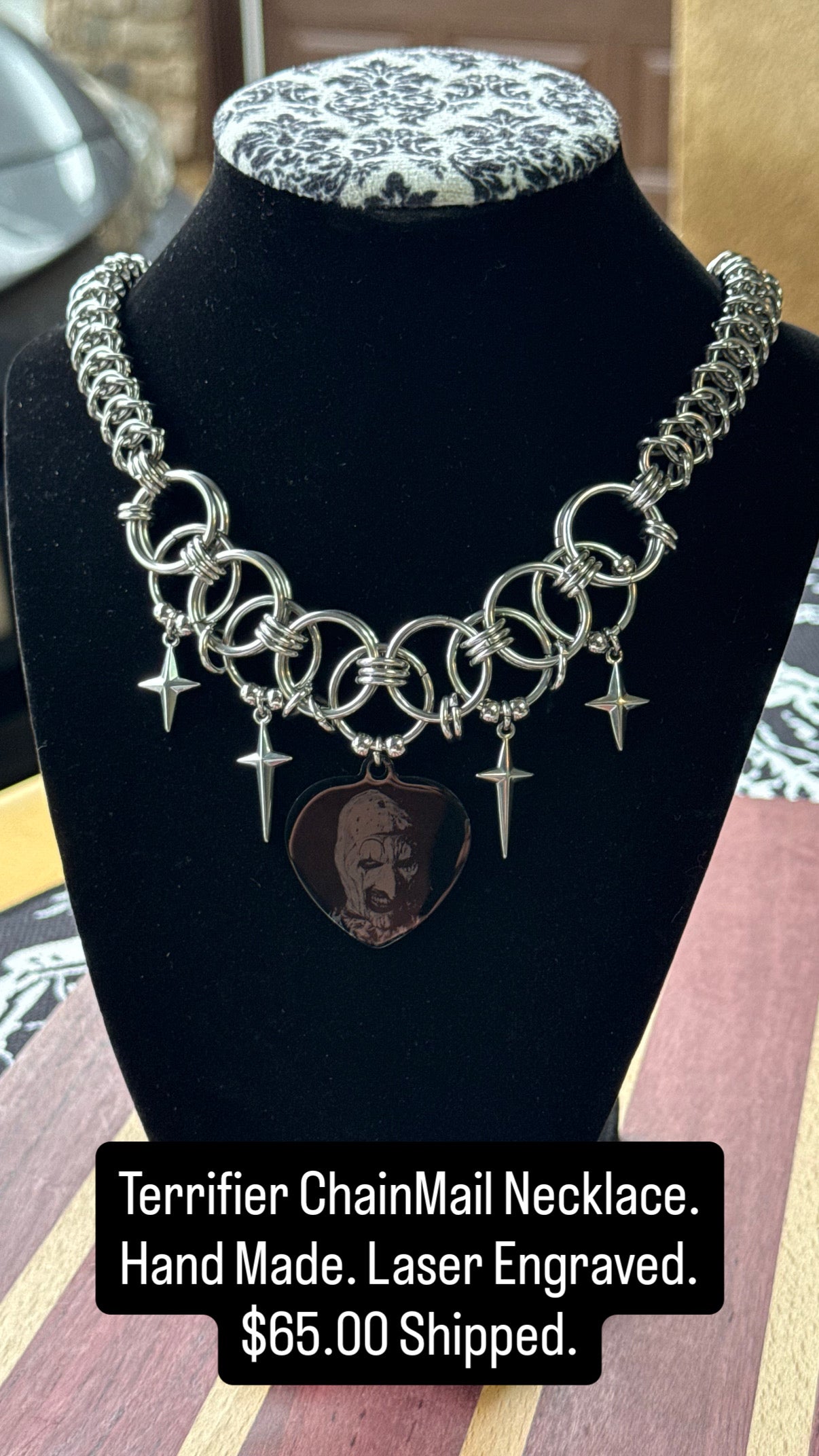 Terrifier ChainMail Necklace
