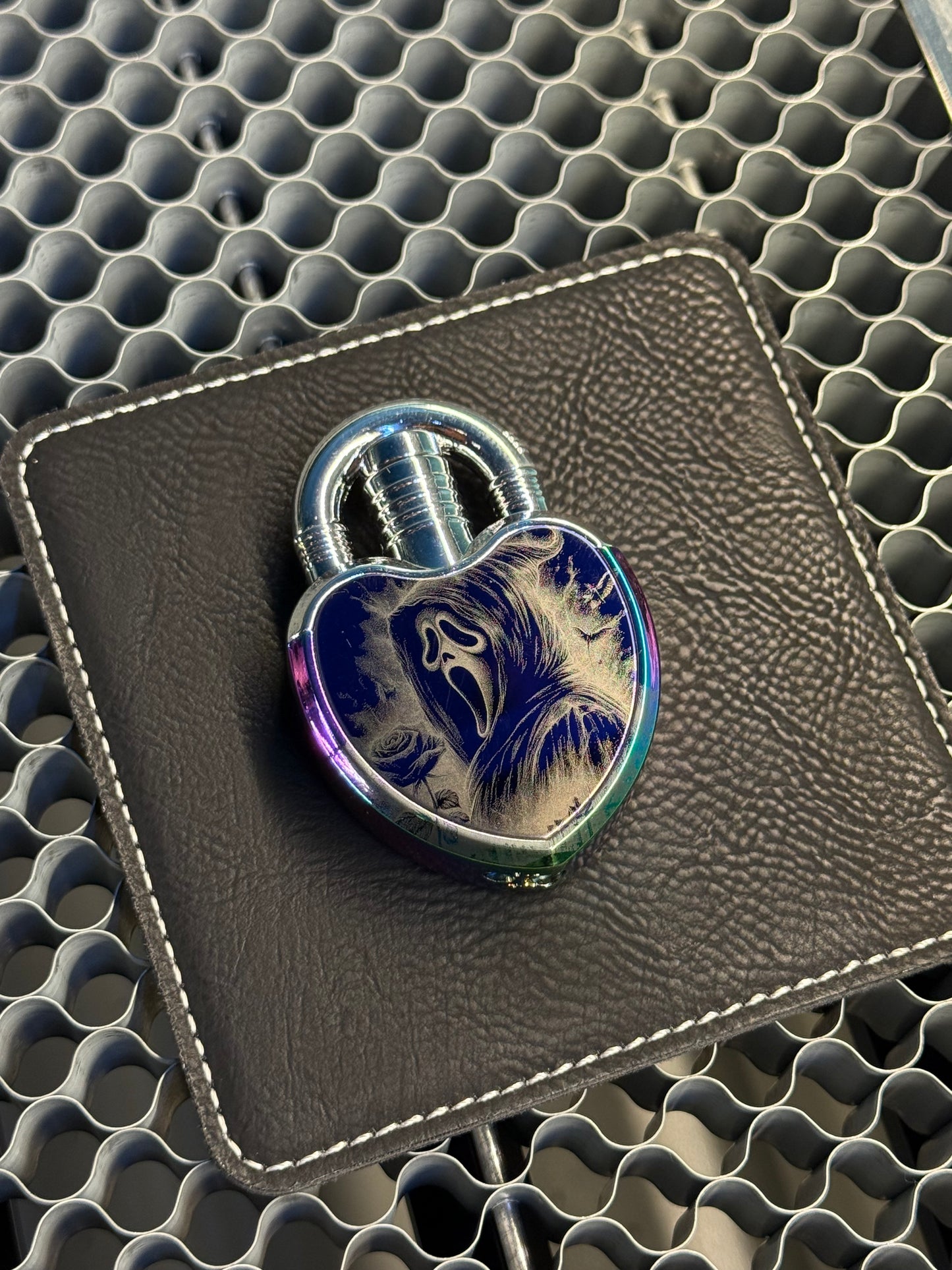 Scream ghost face Stainless Lighter