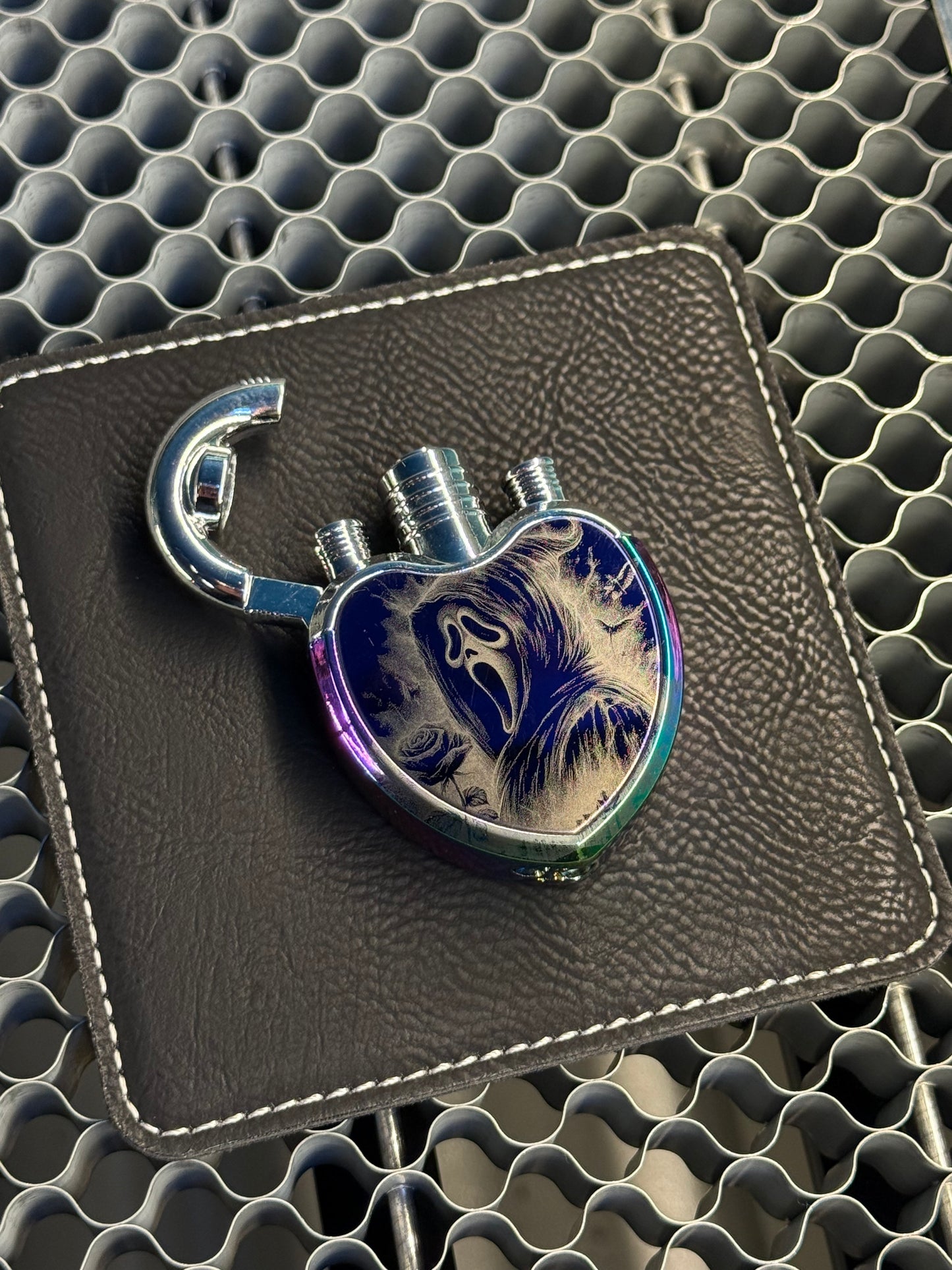 Scream ghost face Stainless Lighter