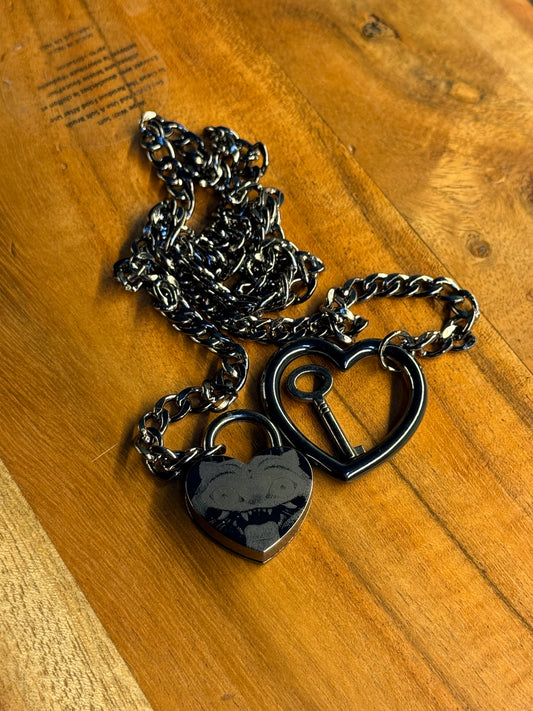 K Pop demon hunters Derpy Tiger Necklace