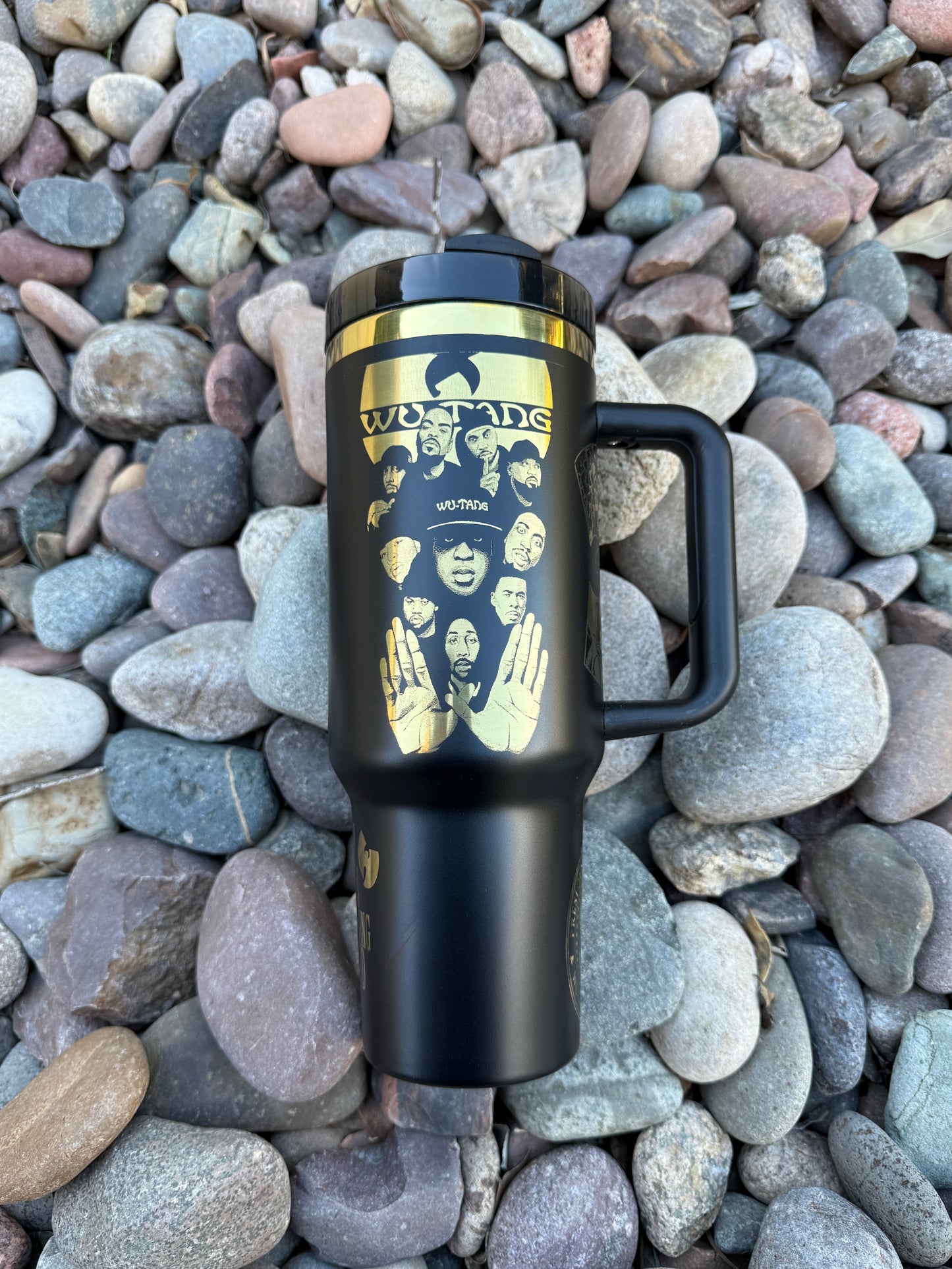 Wu-Tang Clan 40Oz Gold Plated Tumbler