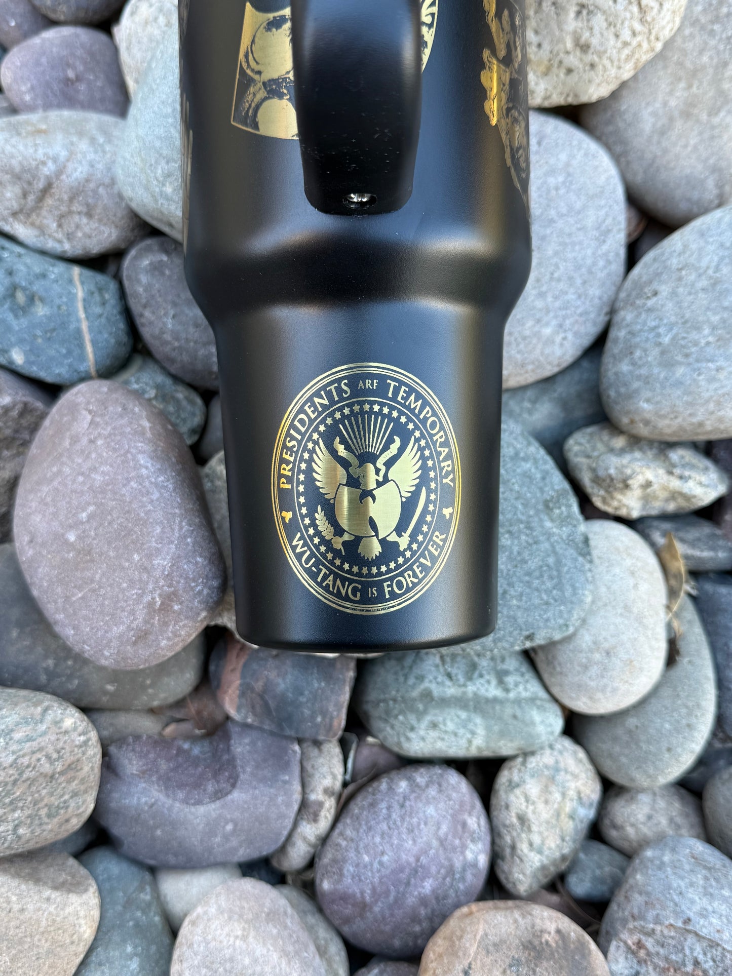 Wu-Tang Clan 40Oz Gold Plated Tumbler