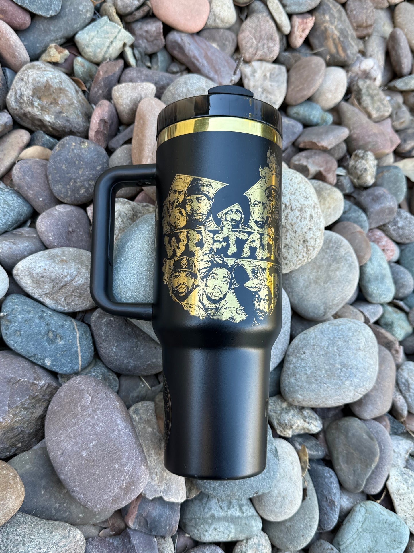 Wu-Tang Clan 40Oz Gold Plated Tumbler