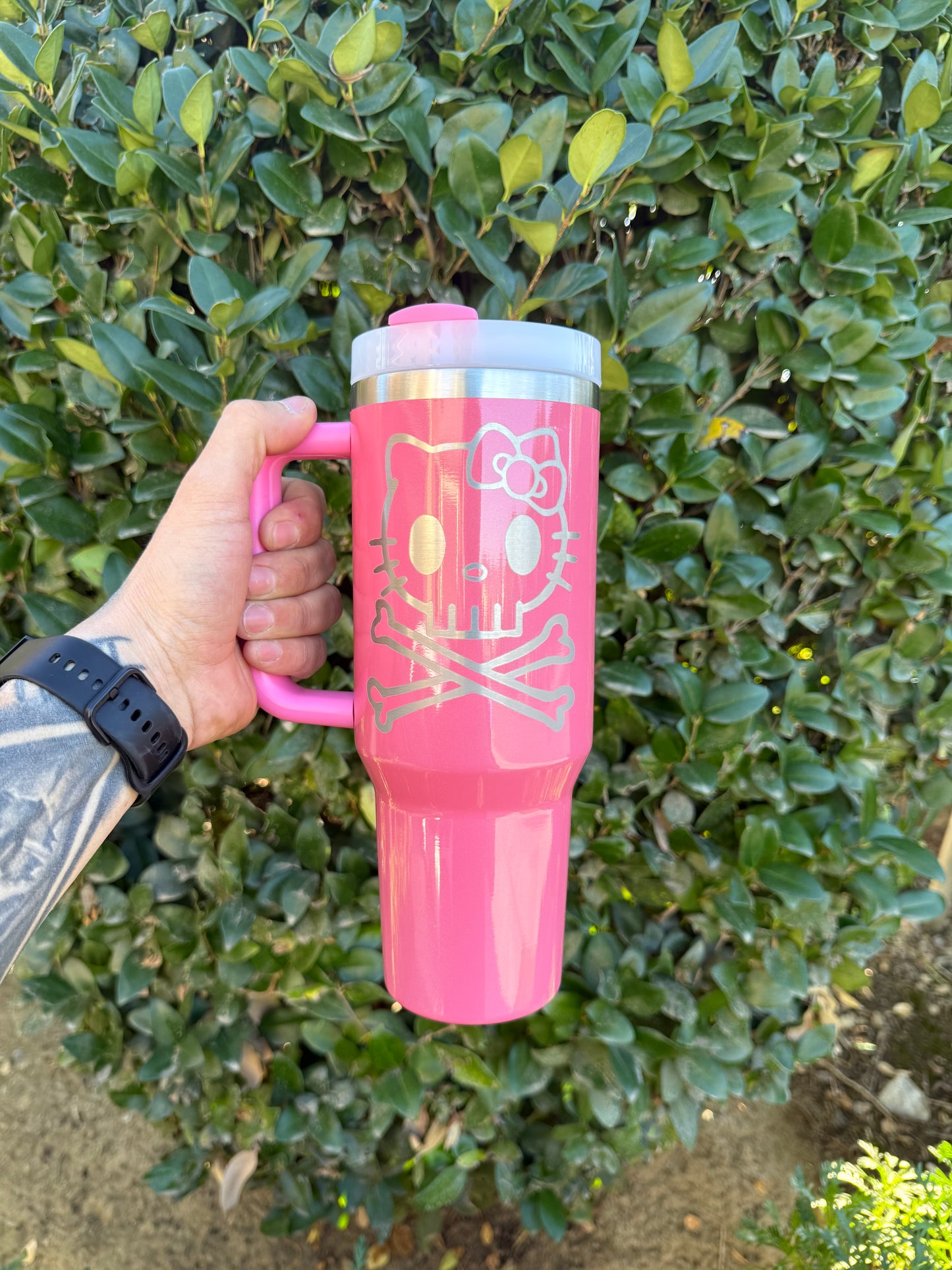 Hello Kitty Sparkle Pink Tumbler