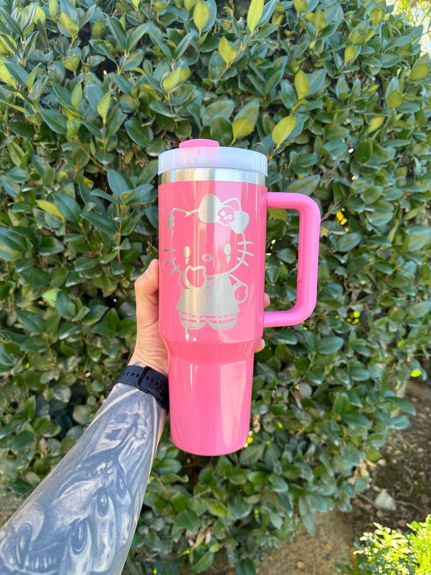 Hello Kitty Sparkle Pink Tumbler