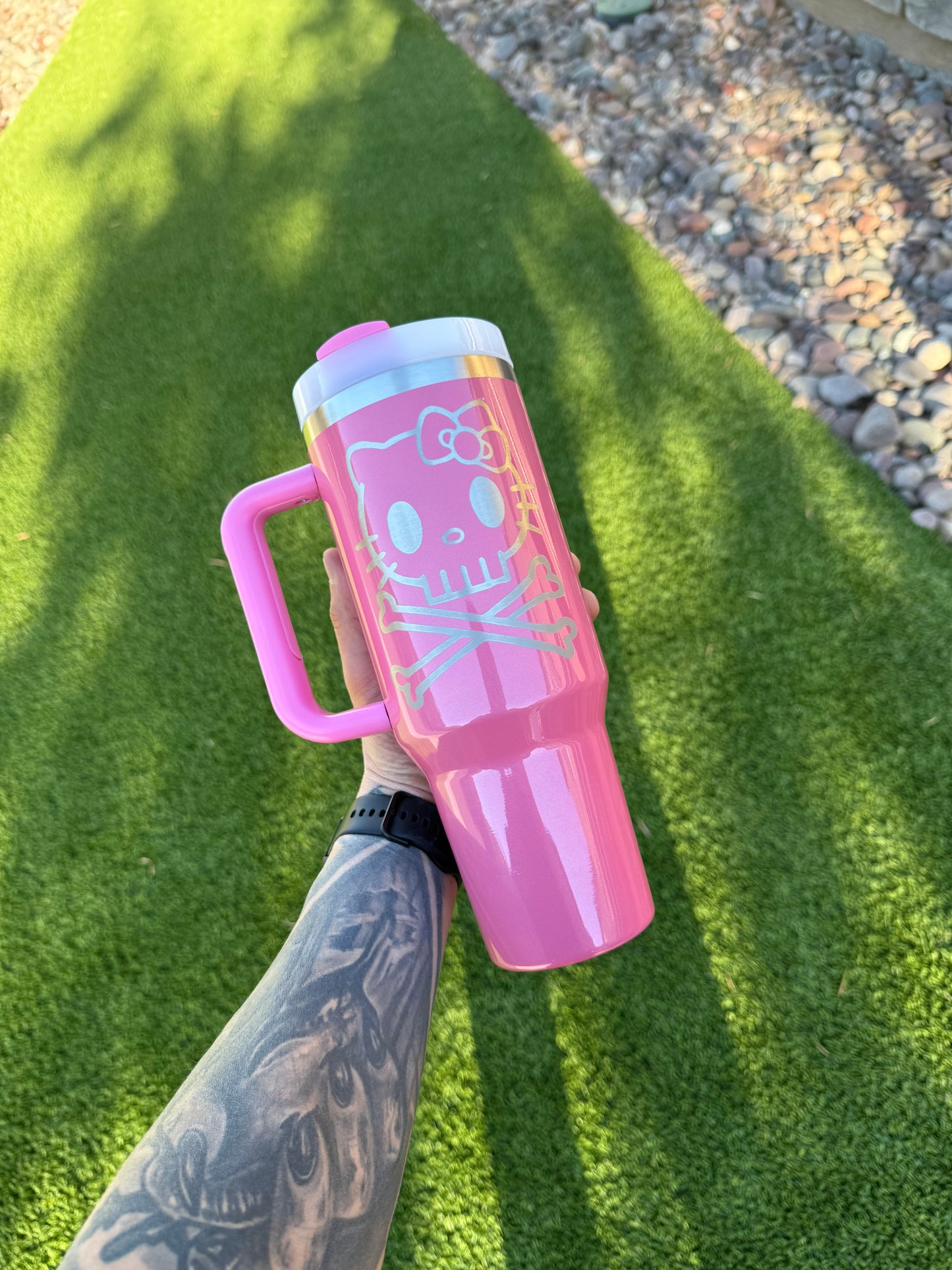 Hello Kitty Sparkle Pink Tumbler