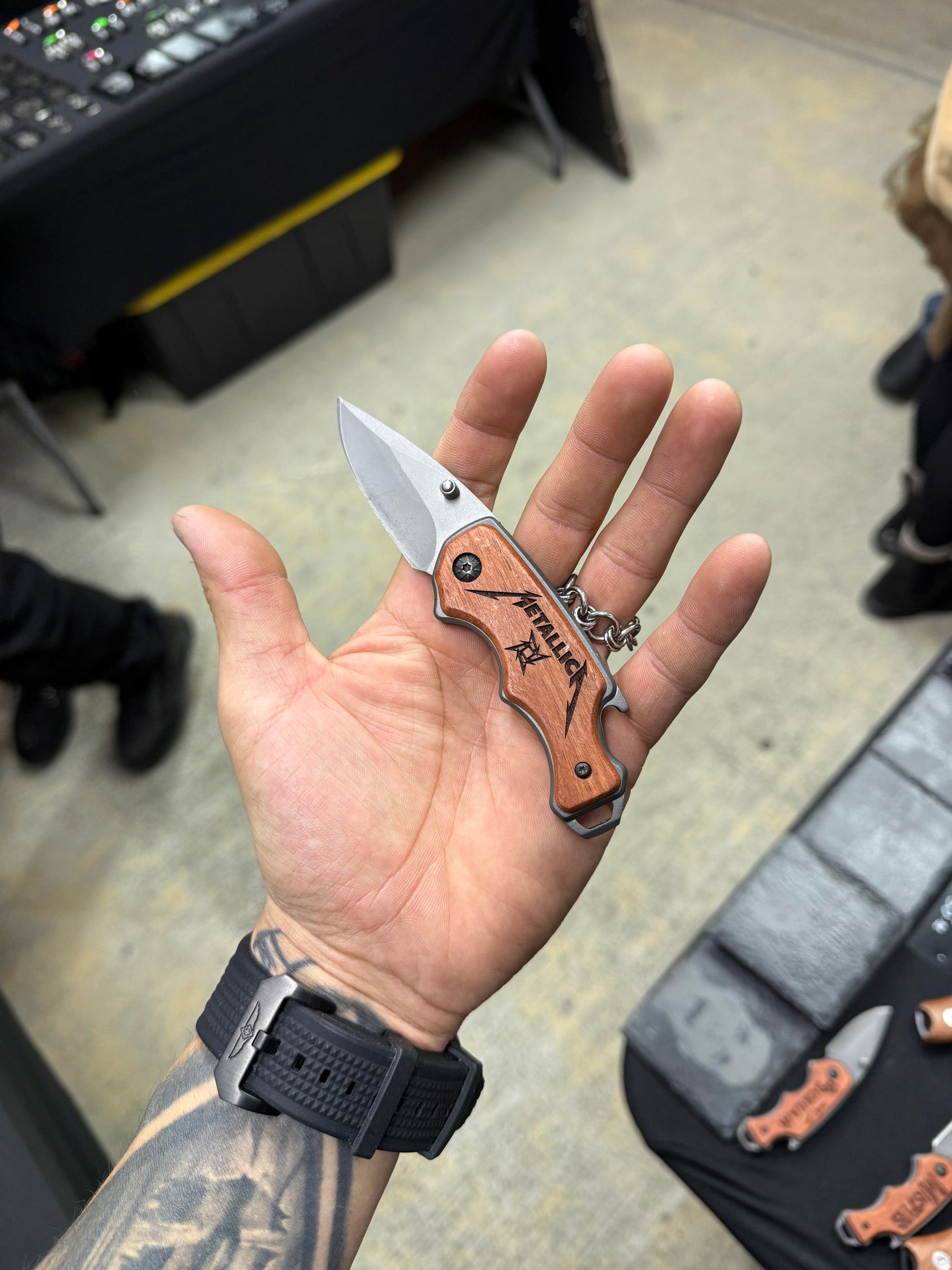 Metallica Wooden Folding Blade
