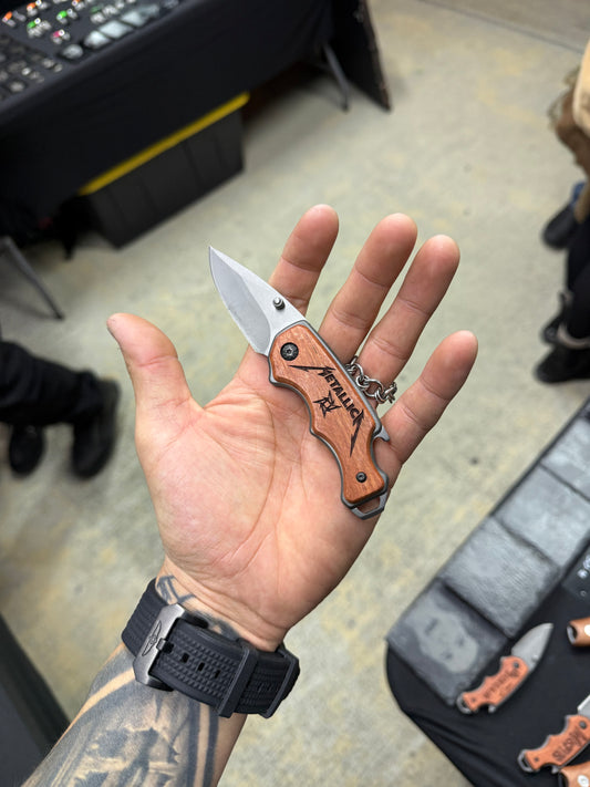 Metallica Wooden Folding Blade