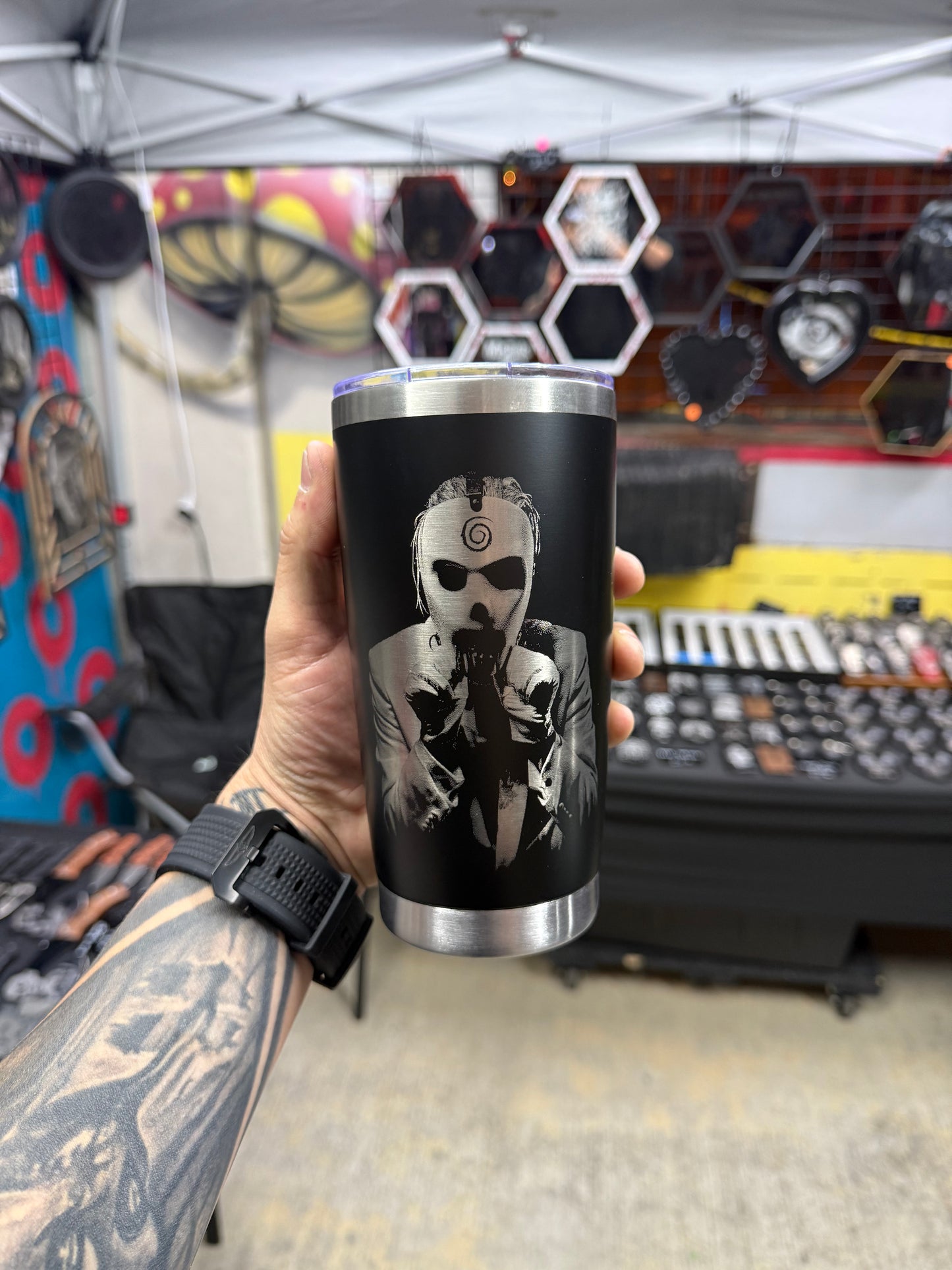 Motionless in white 20oz tumbler