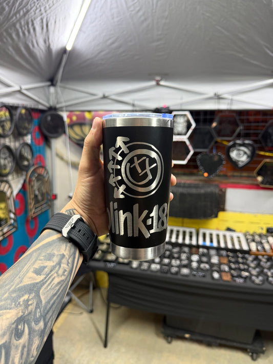 Blink-182 20oz tumbler