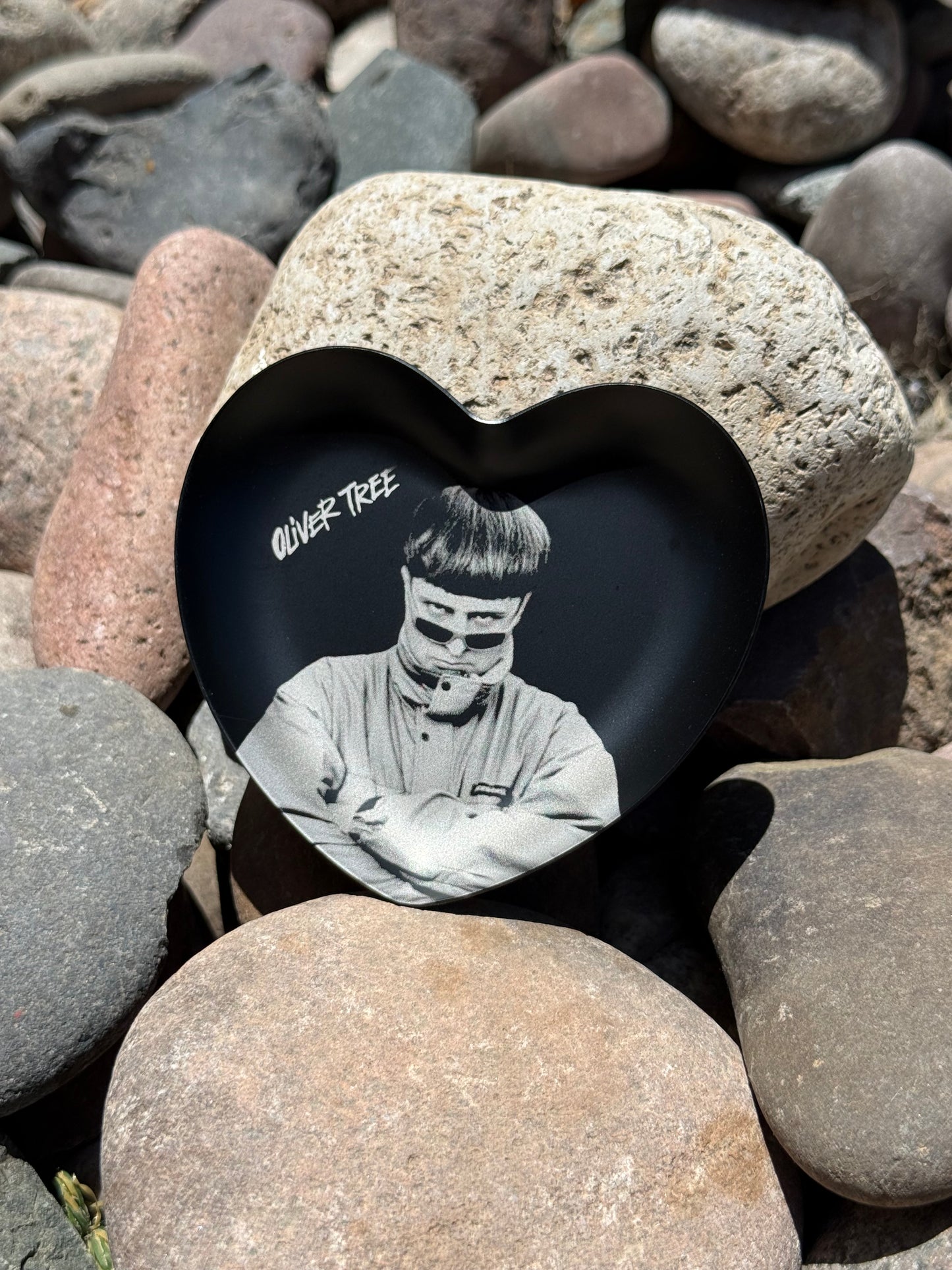 Oliver Tree Stainless Steel heart tray