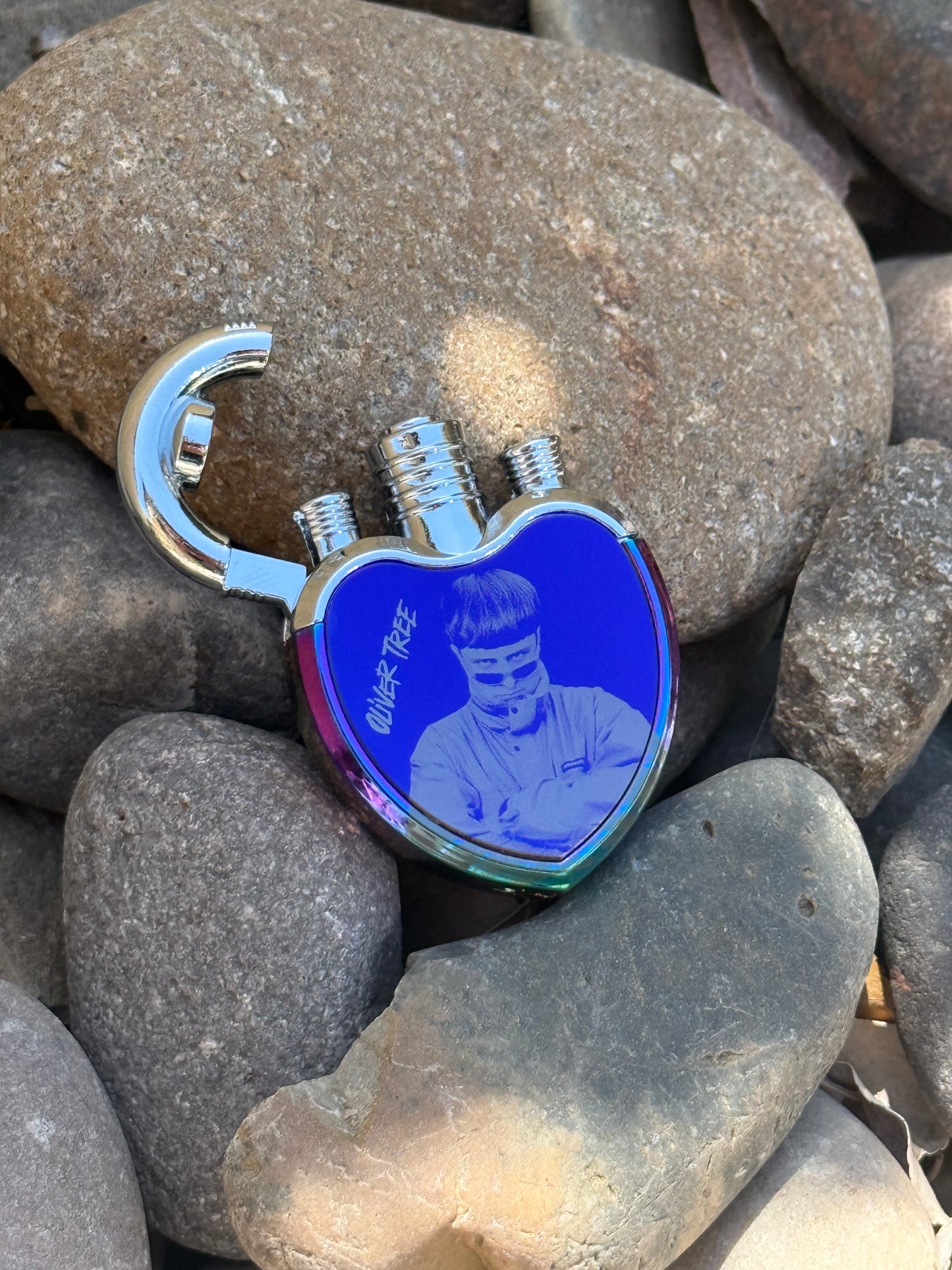 Oliver Tree Laser Engraved Heart Torch Lighter