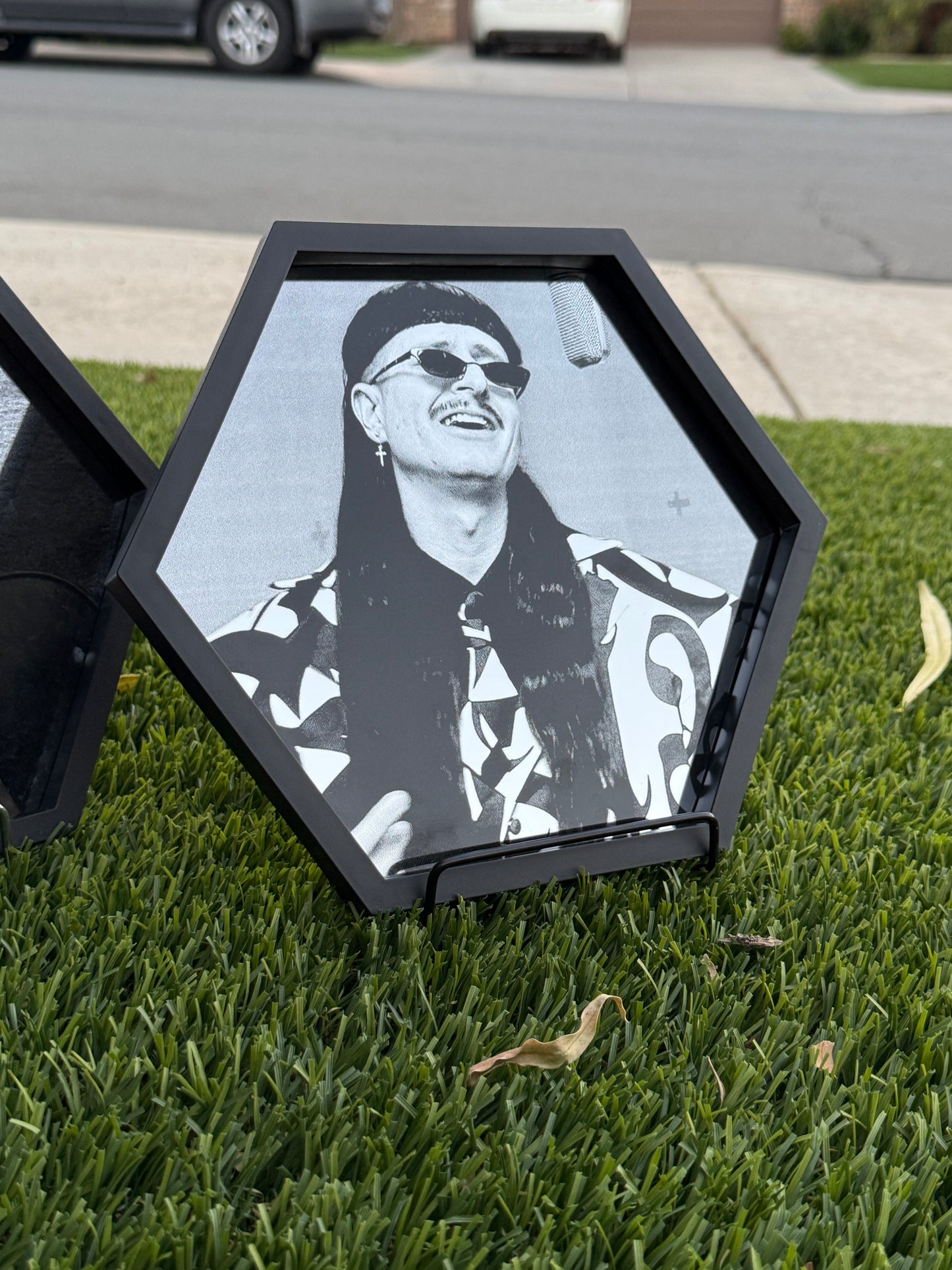 Oliver Tree Laser Engraved mirror