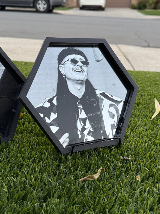 Oliver Tree Laser Engraved mirror