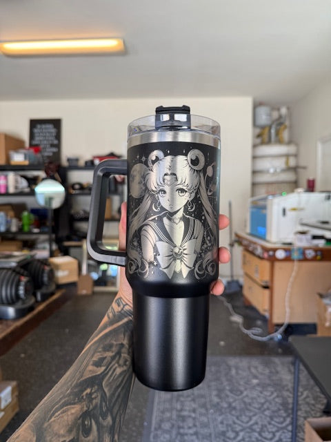 Sailor Moon 4o Oz Tumbler