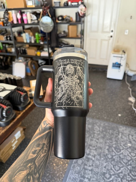 Megadeth 40 Oz Tumbler