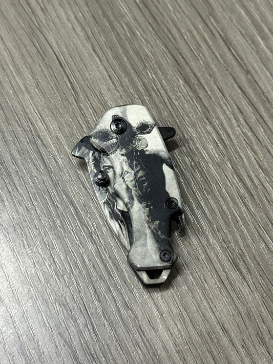 Stranger Things mini stainless steel folding knife