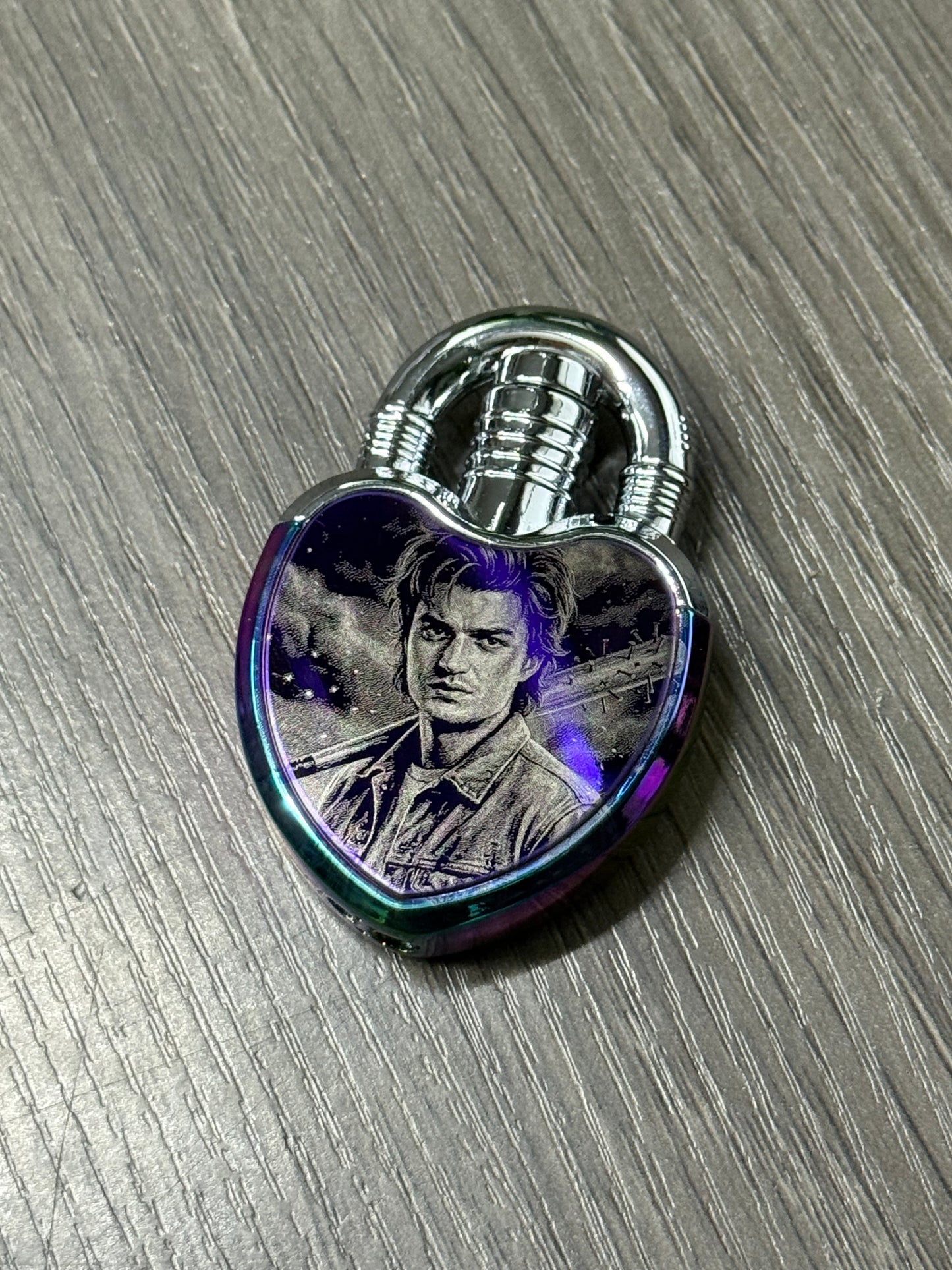 Steve Harrington Stainless Heart Lighter