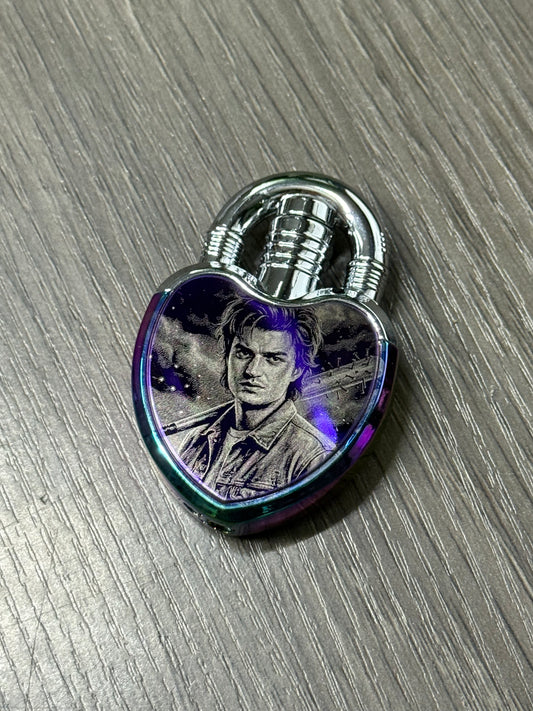 Steve Harrington Stainless Heart Lighter