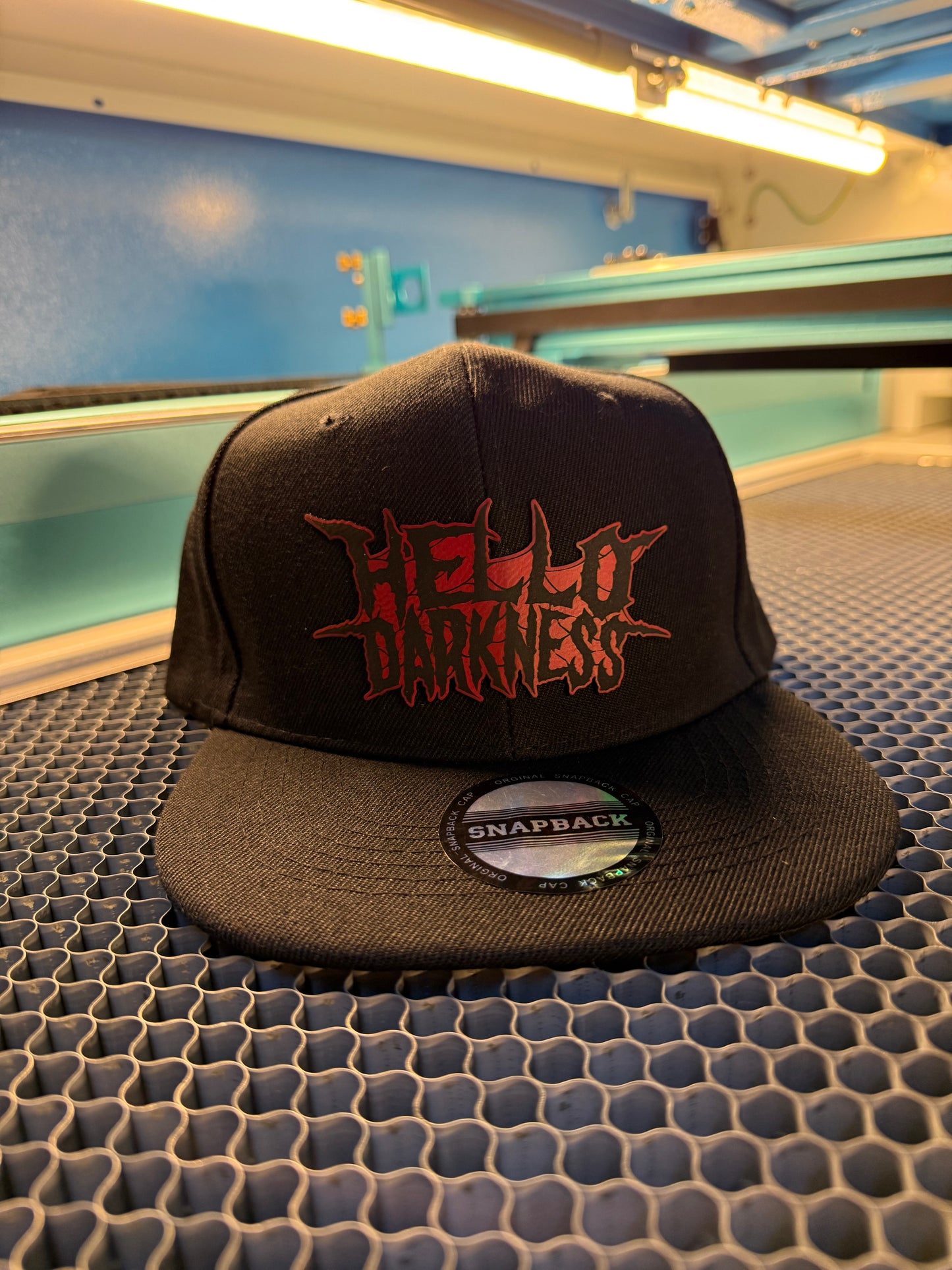Hello Darkness Creations Snap Back Hat