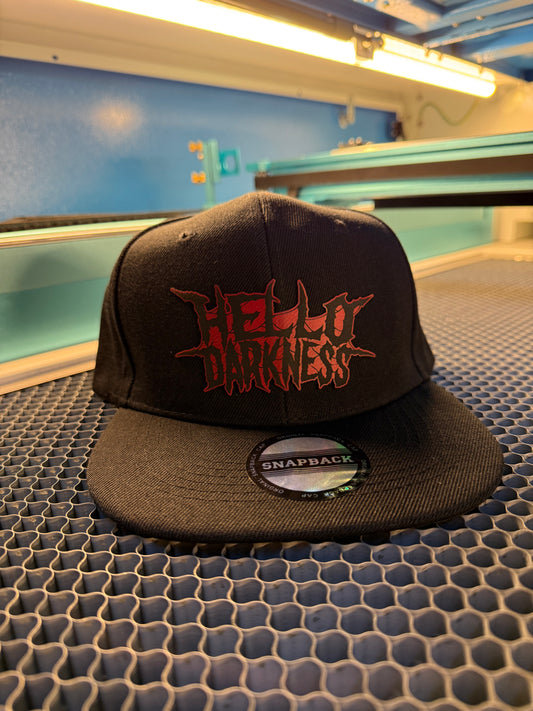 Hello Darkness Creations Snap Back Hat