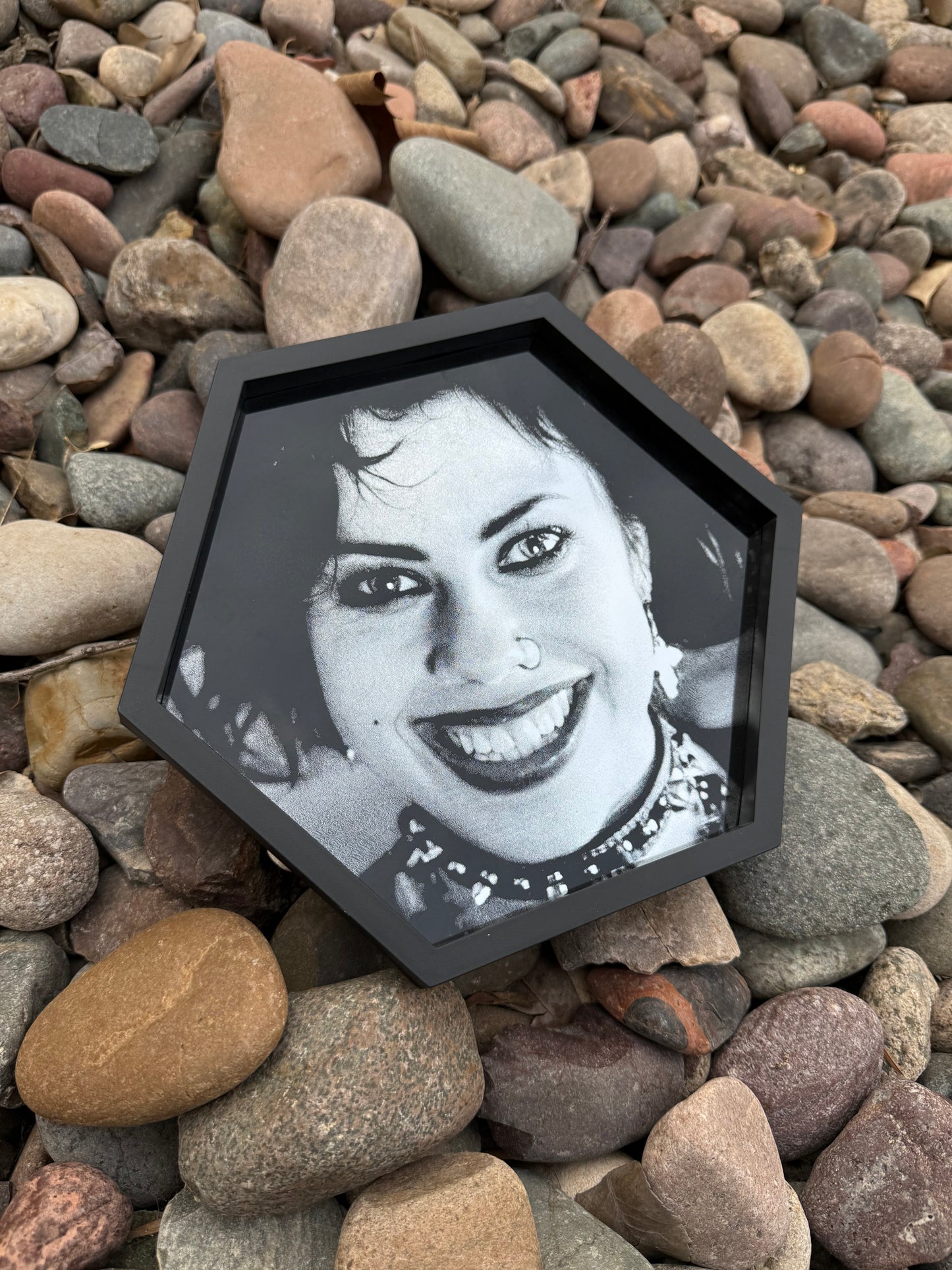 The craft Hexagon Mirror
