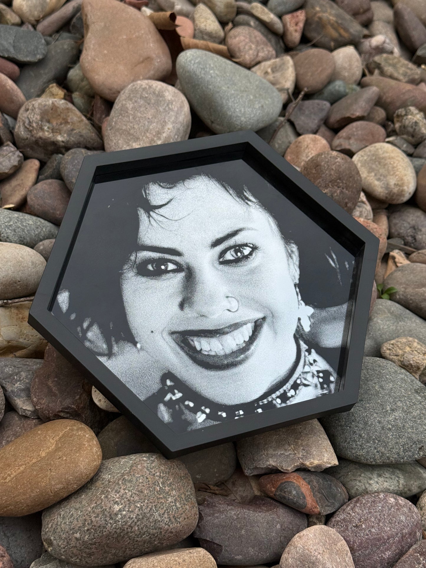 The craft Hexagon Mirror