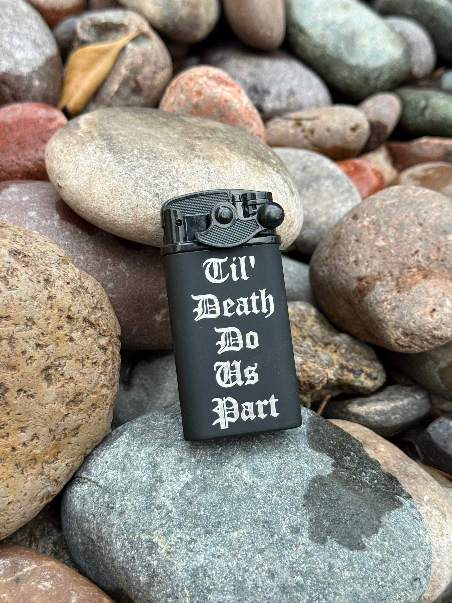 TIL death do us part torch lighter