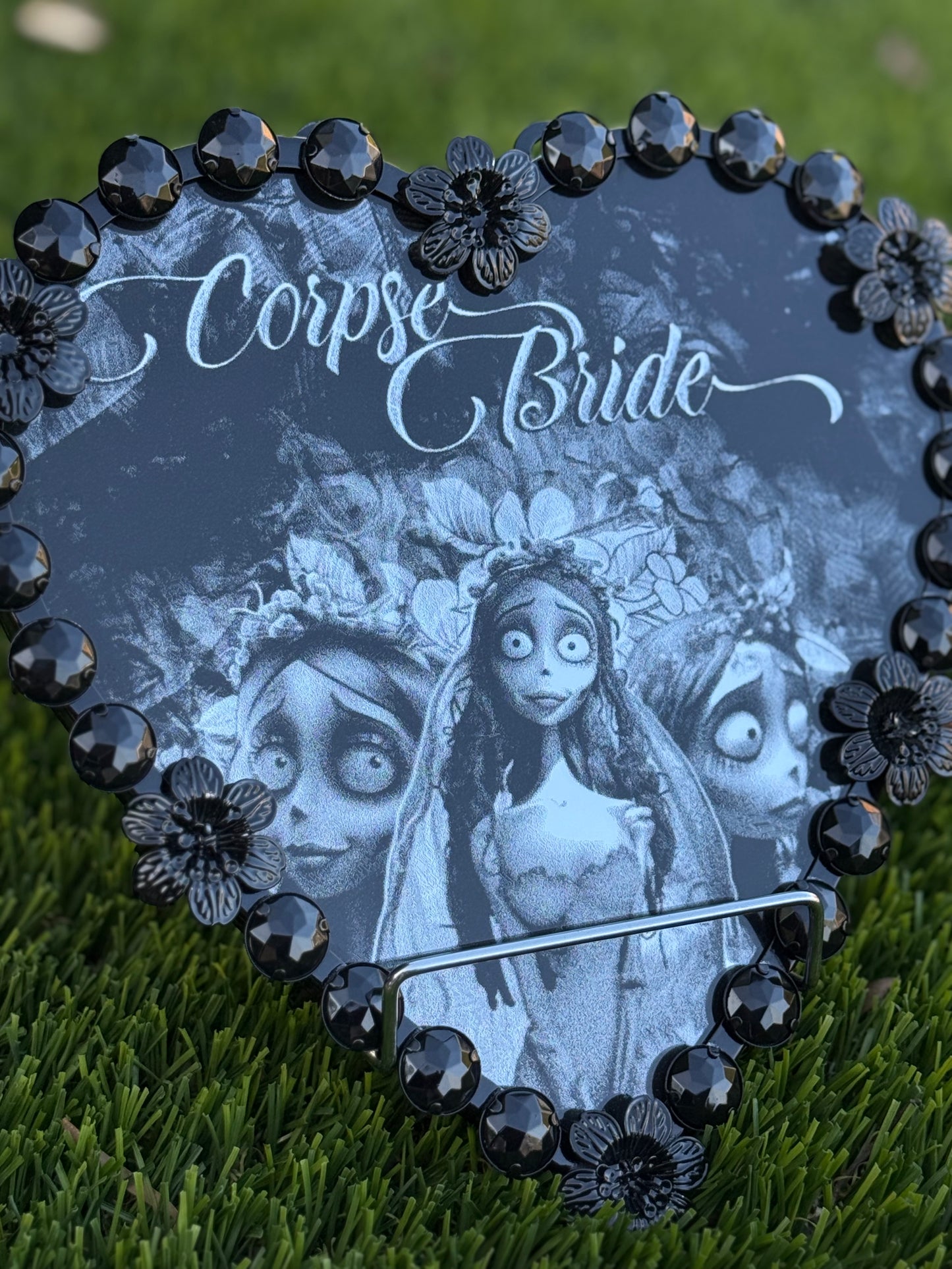 Corpse Bride Laser engraved Stainless Steel Mirror