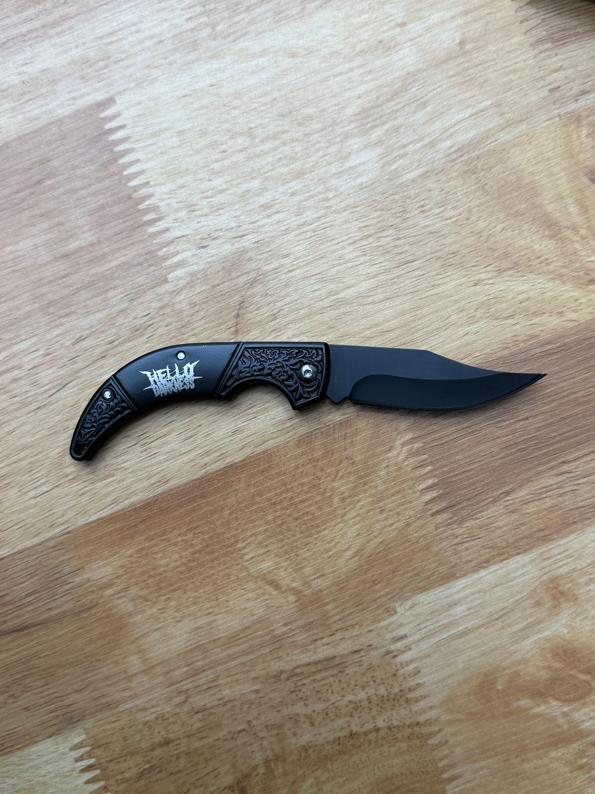 Edward Scissorhands Stainless Steel Folding Blade