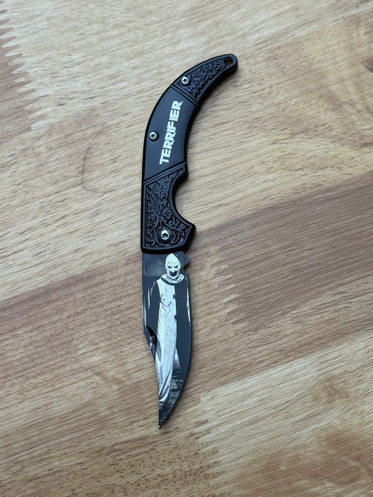 Terrifier Stainless Steel Folding Knife