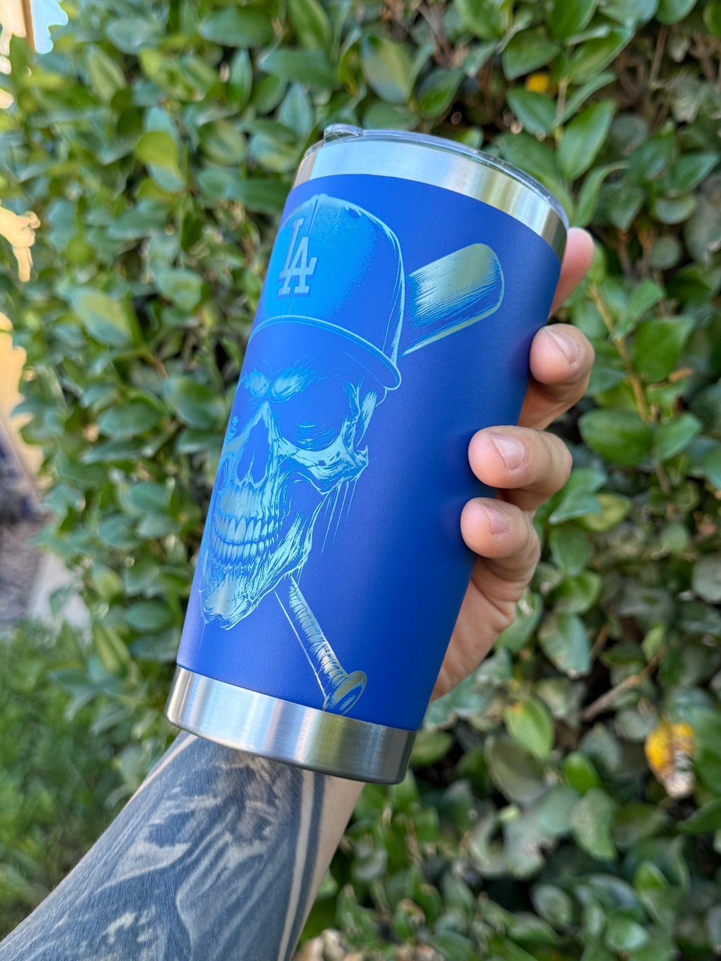 Dodgers 20oz Blue Tumbler