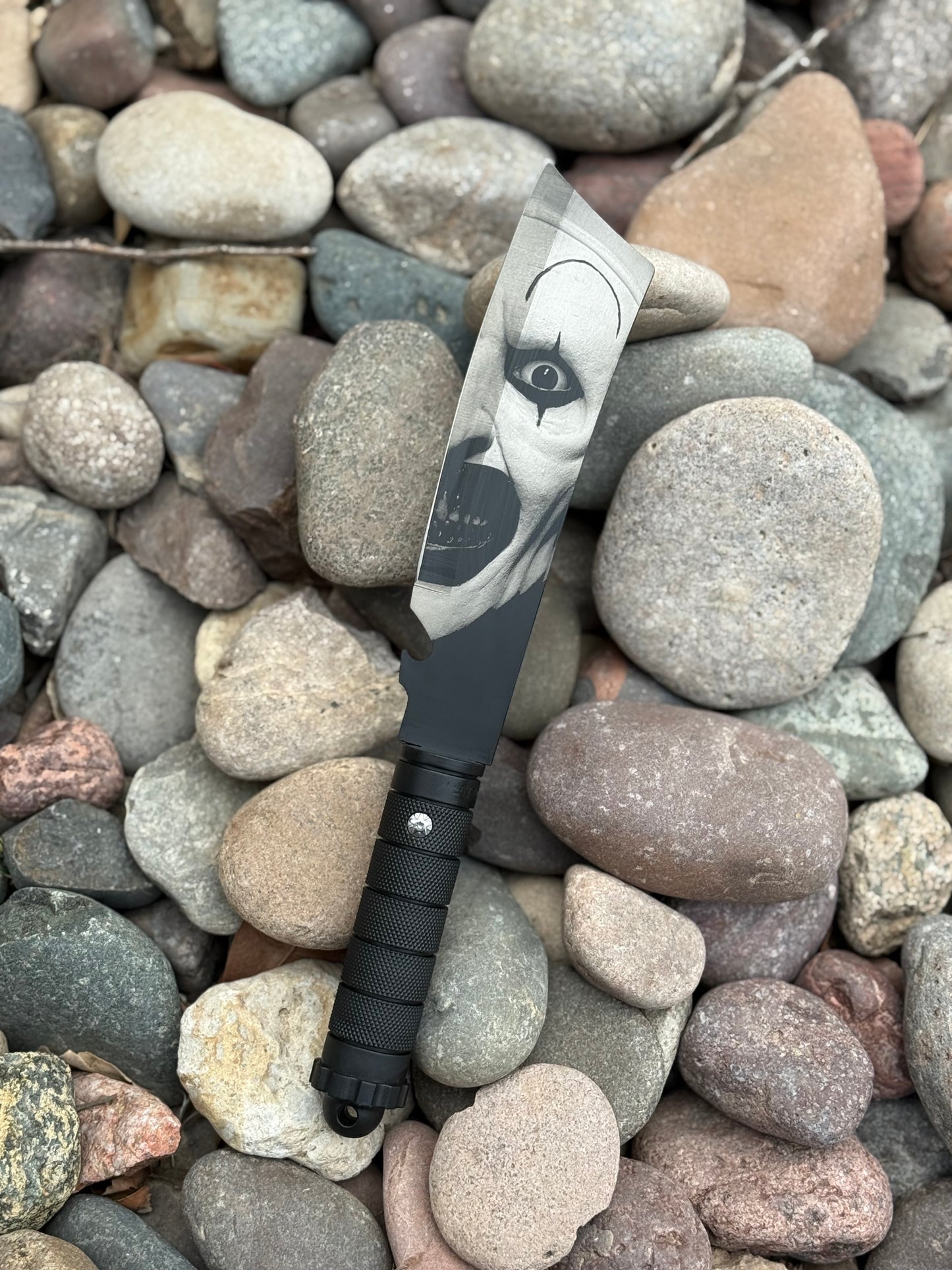 Terrifier Art The Clown Laser Engraved Knife