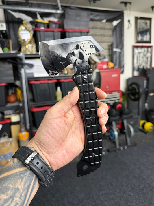 Black Stainless Steel Jason Voorhees Axe