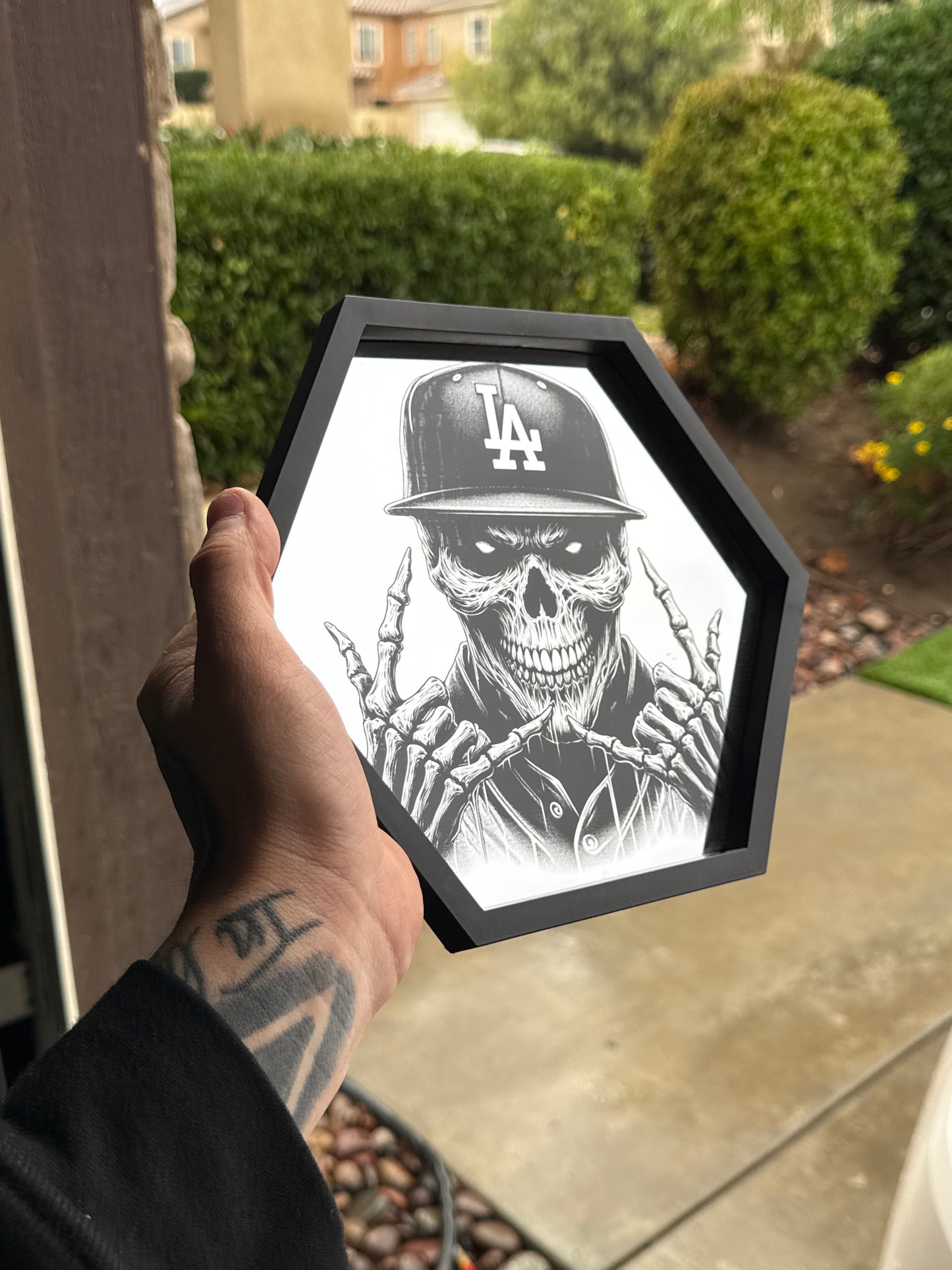 Dodgers Rocker Mirror