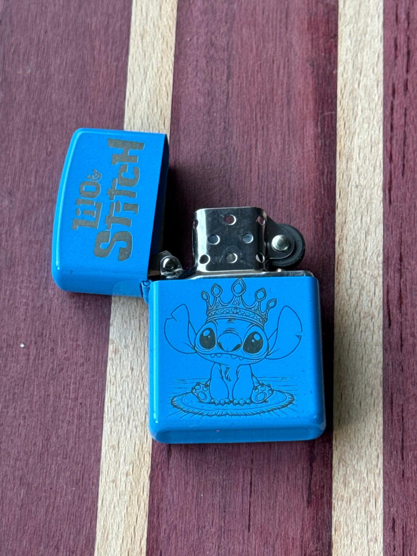 Lilo and stitch zippo style lighter