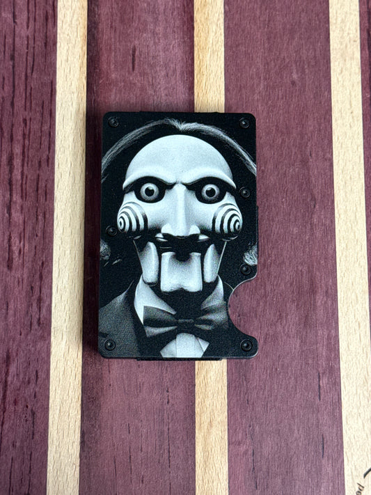 Saw jigsaw RFID wallet
